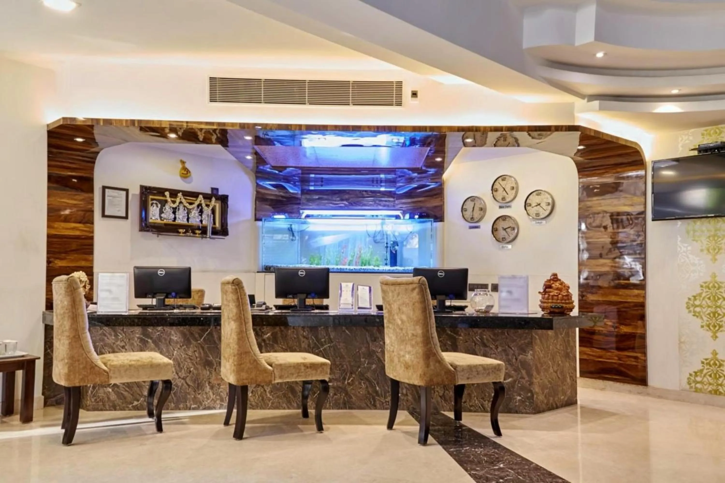 Lobby or reception in Akshaya Aura