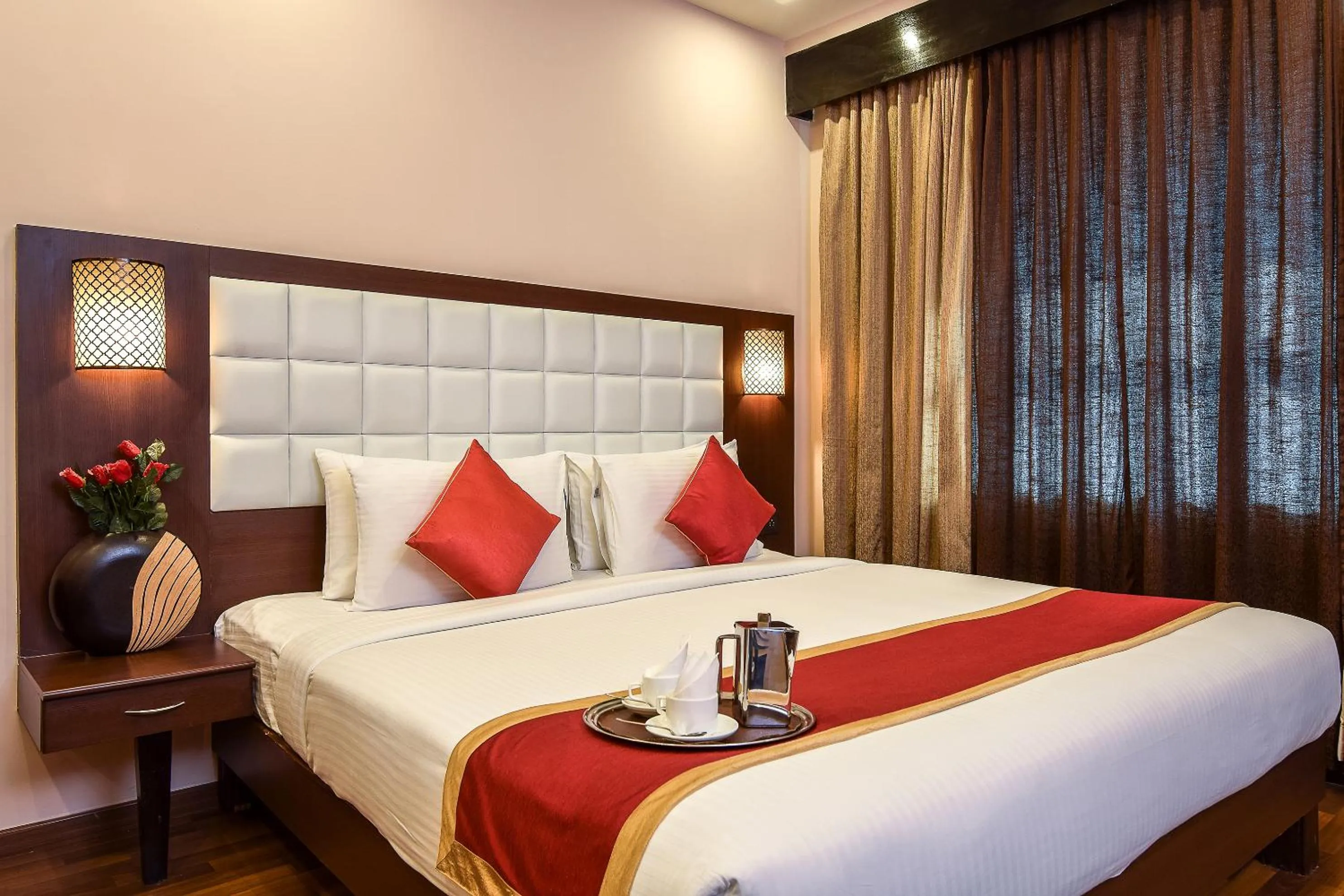 Bed in Akshaya Aura
