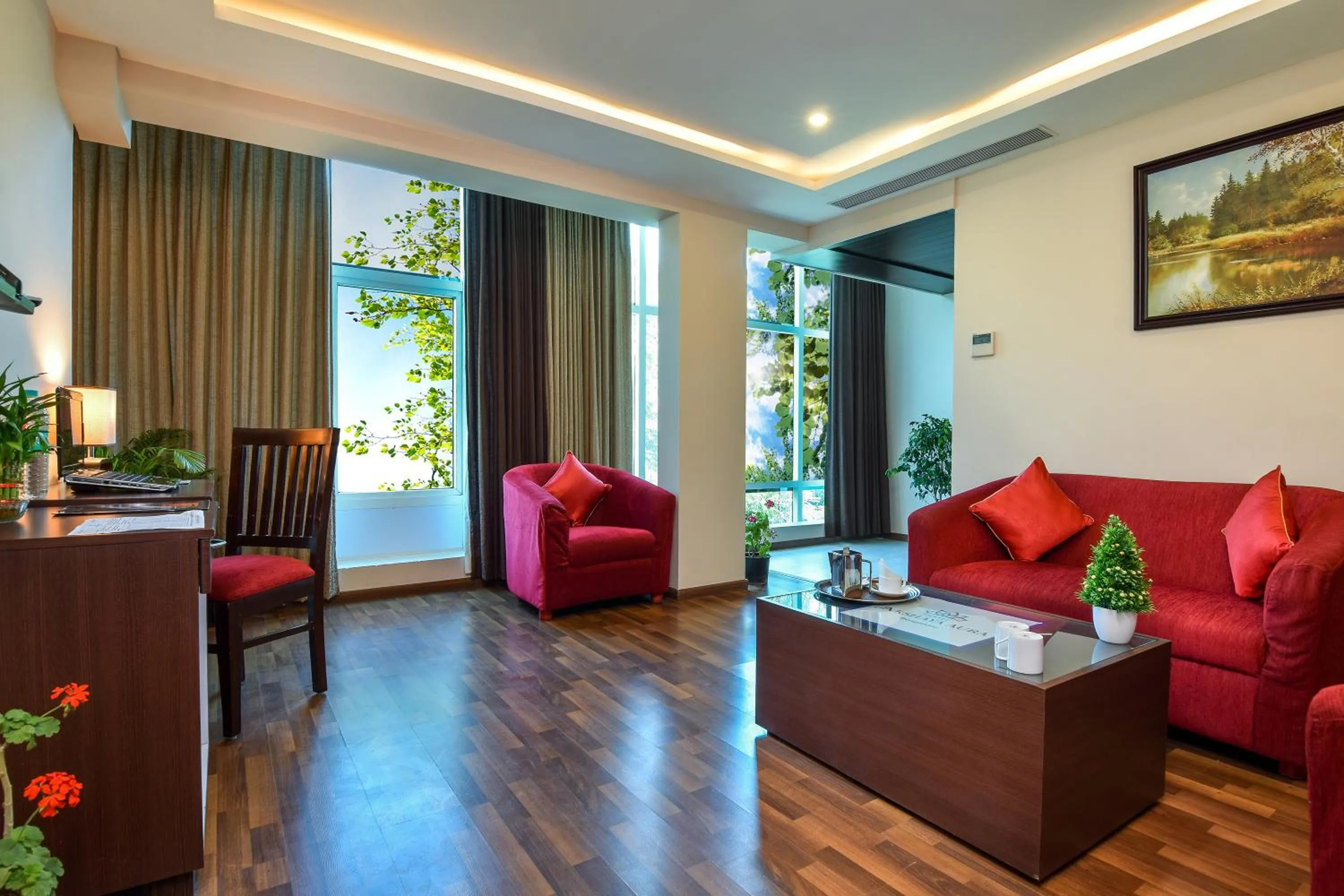Living room in Akshaya Aura
