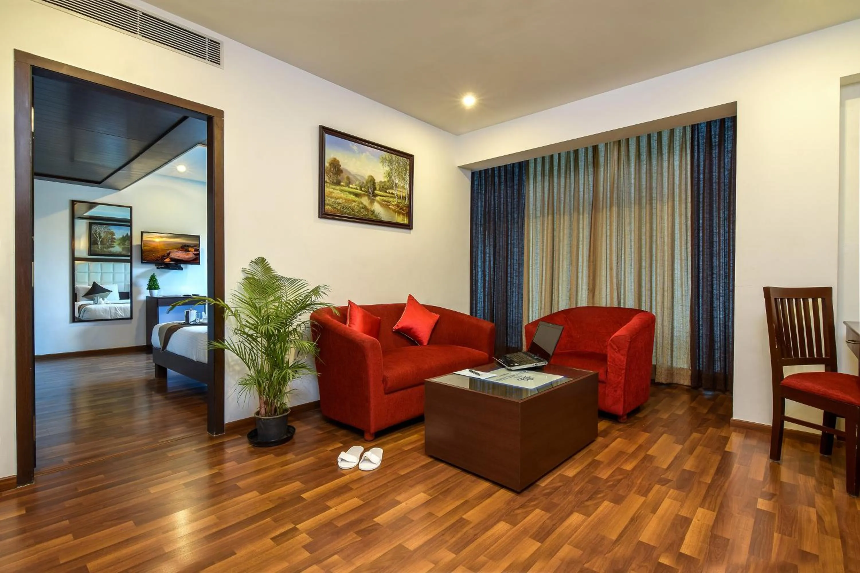 Living room in Akshaya Aura