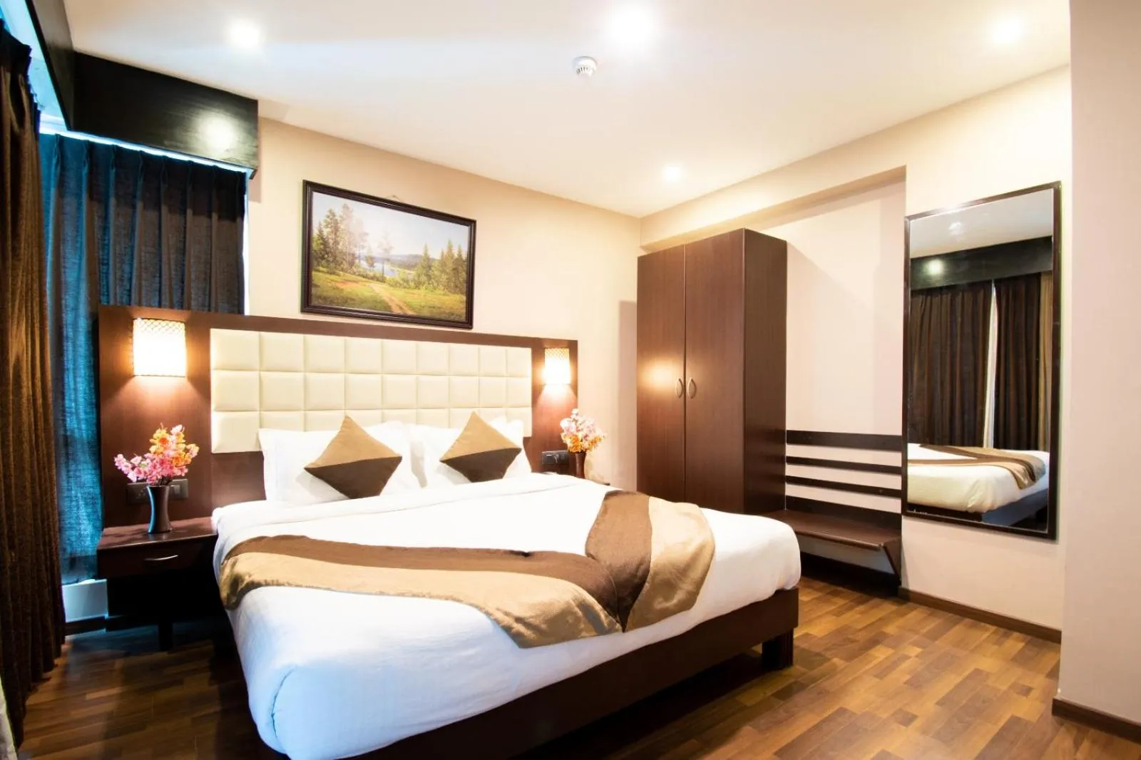 Bedroom, Bed in Akshaya Aura