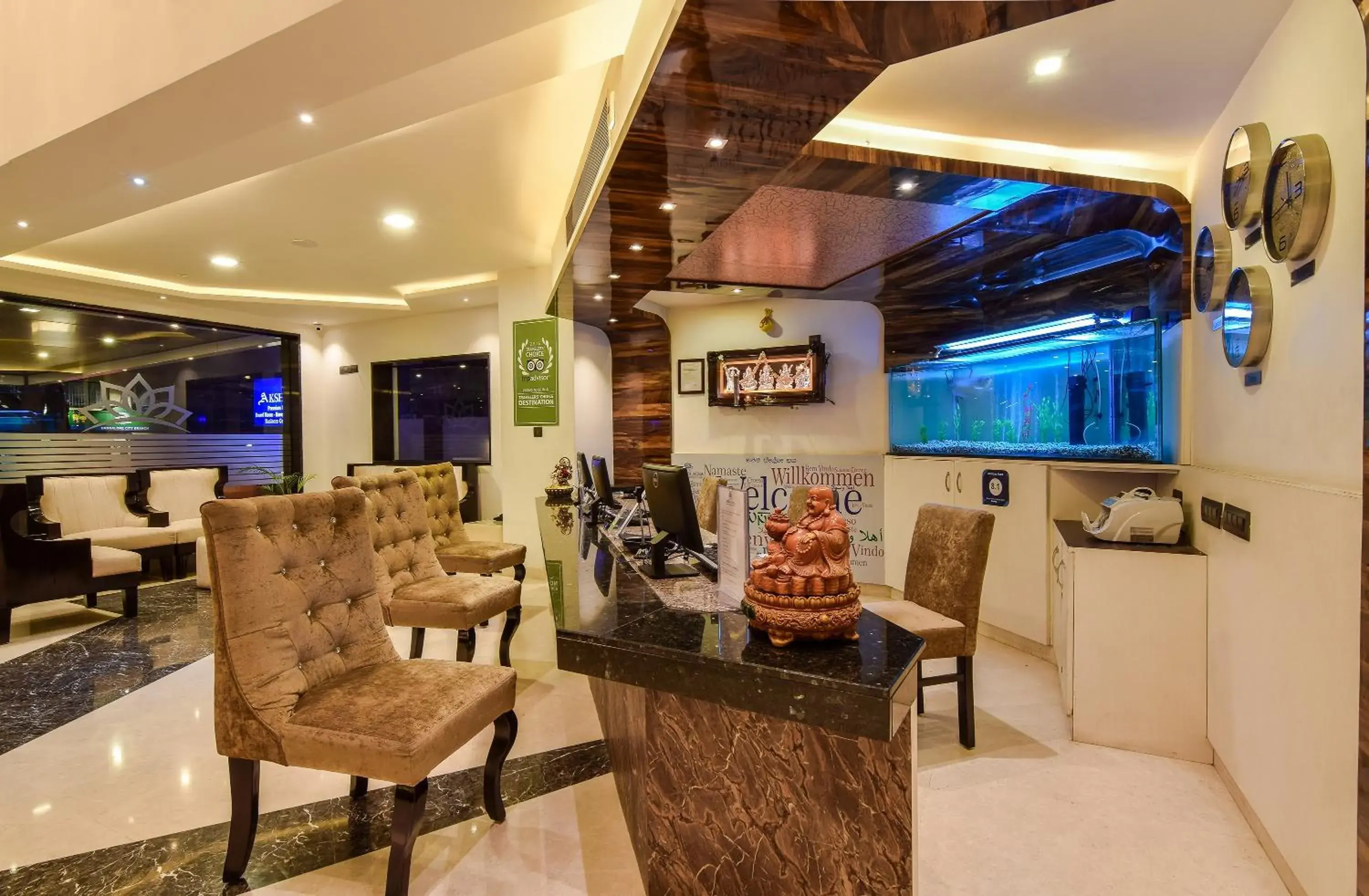 Lobby or reception in Akshaya Aura Lobby or reception in Akshaya Aura