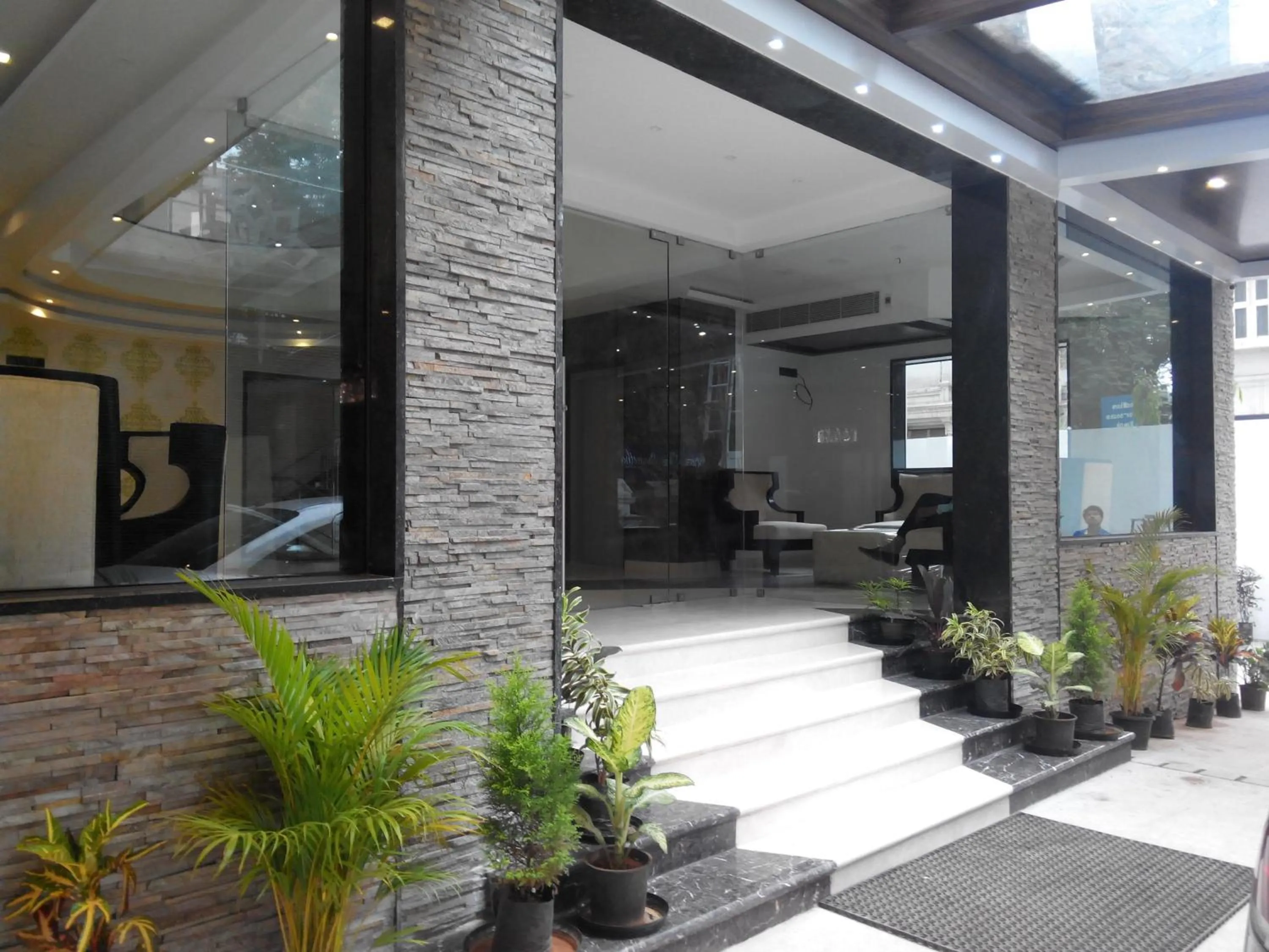 Facade/entrance in Akshaya Aura