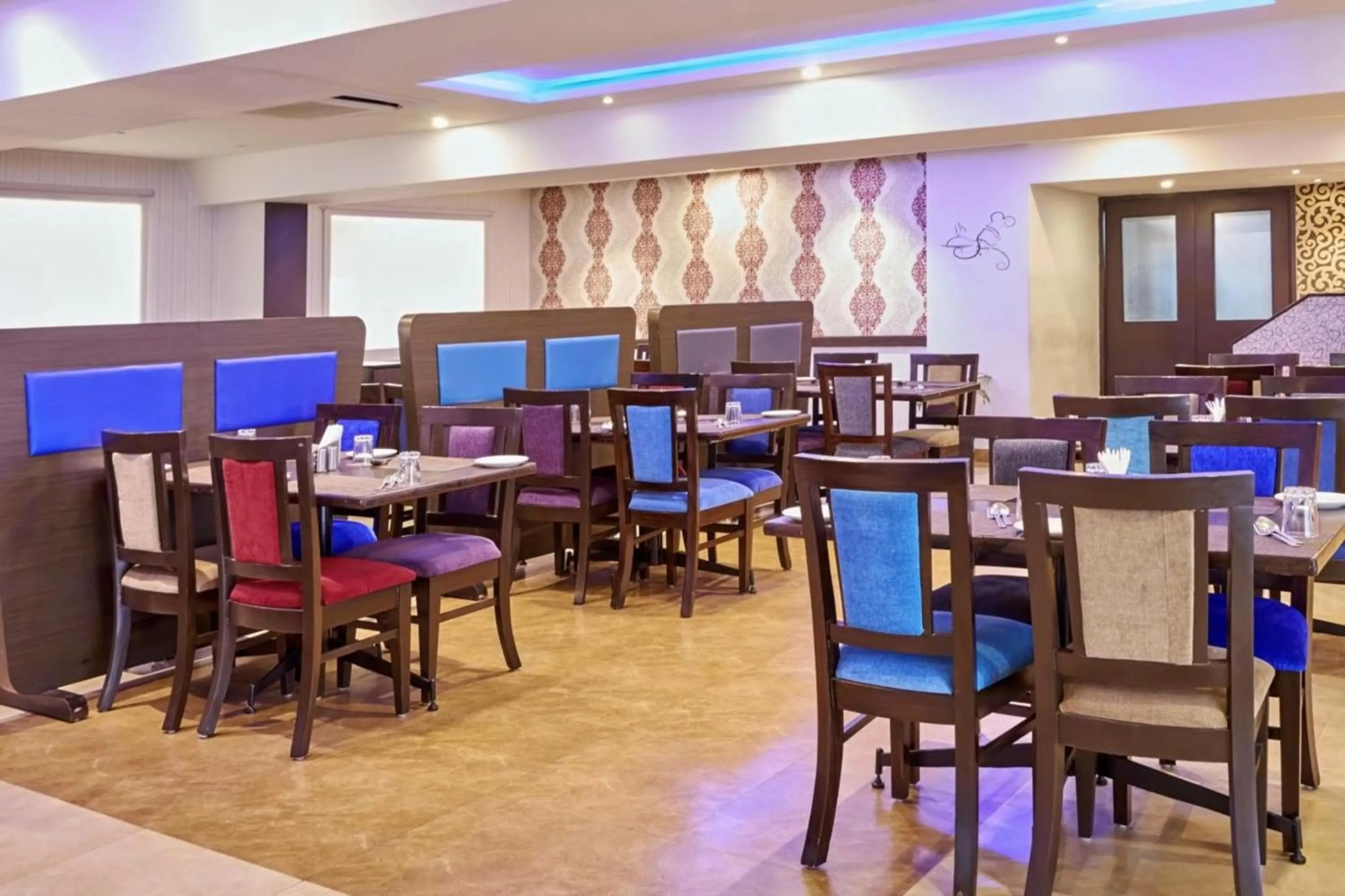 Dining area in Akshaya Aura