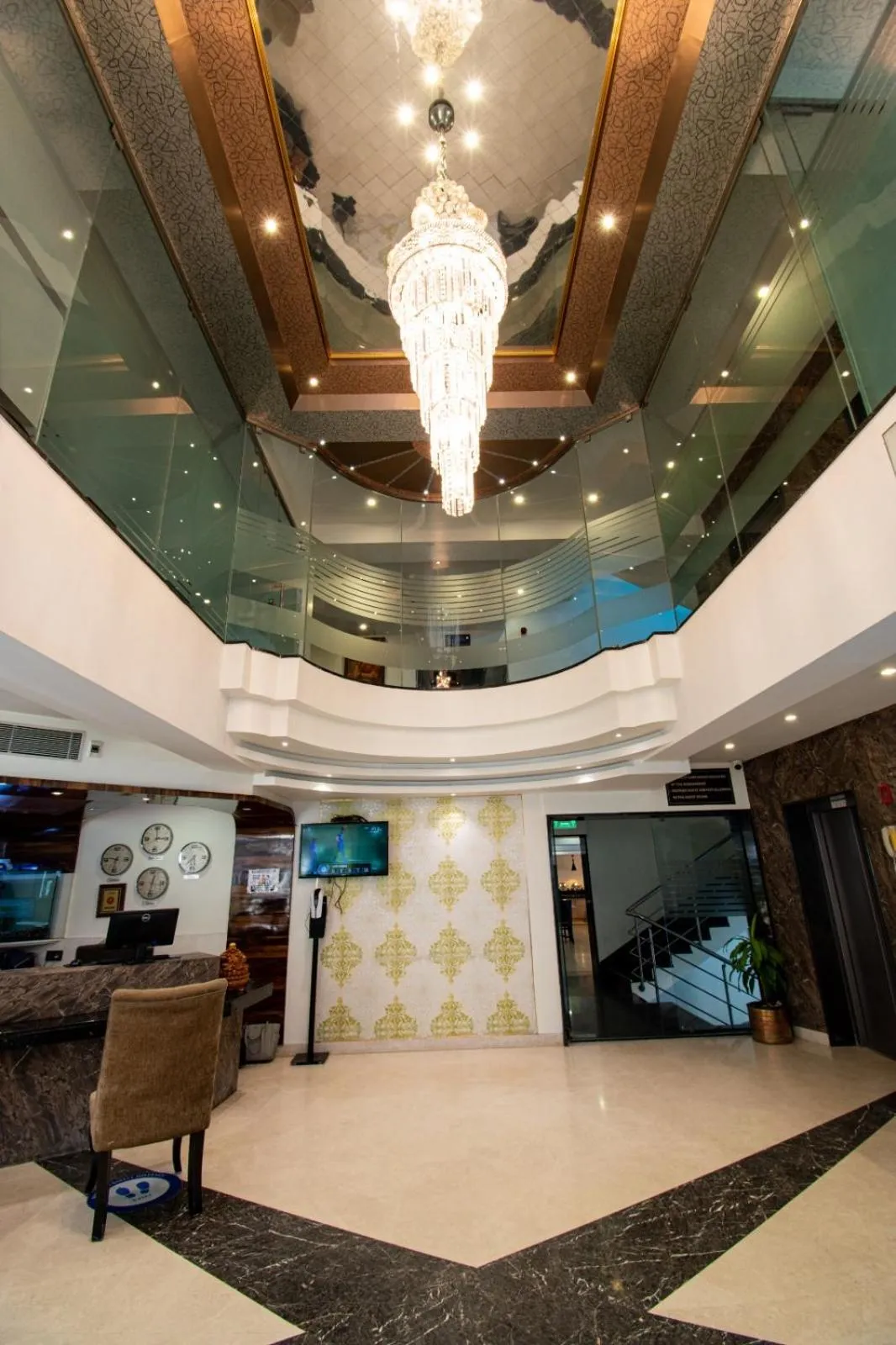 Lobby or reception in Akshaya Aura