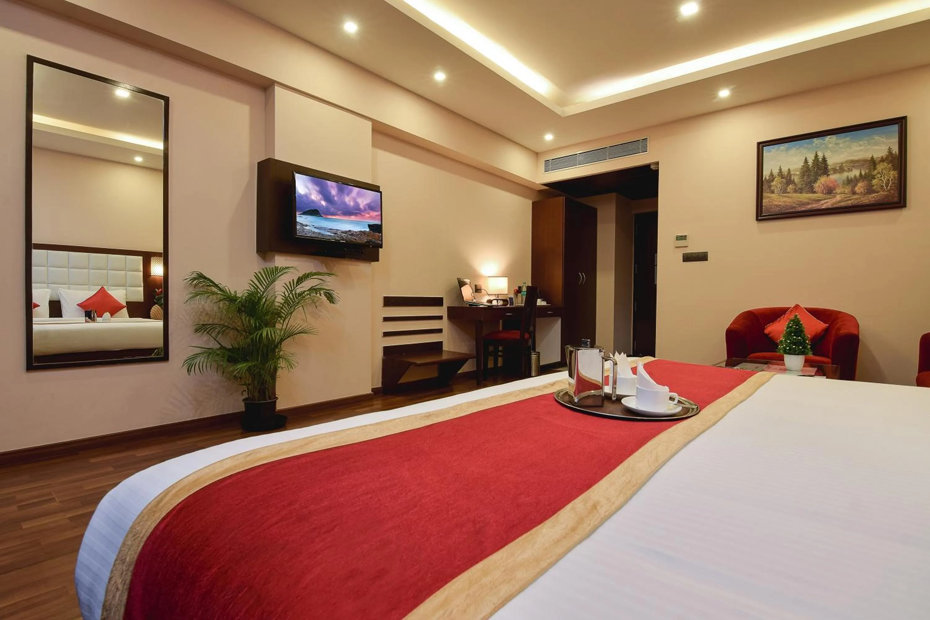 TV and multimedia, Bed in Akshaya Aura