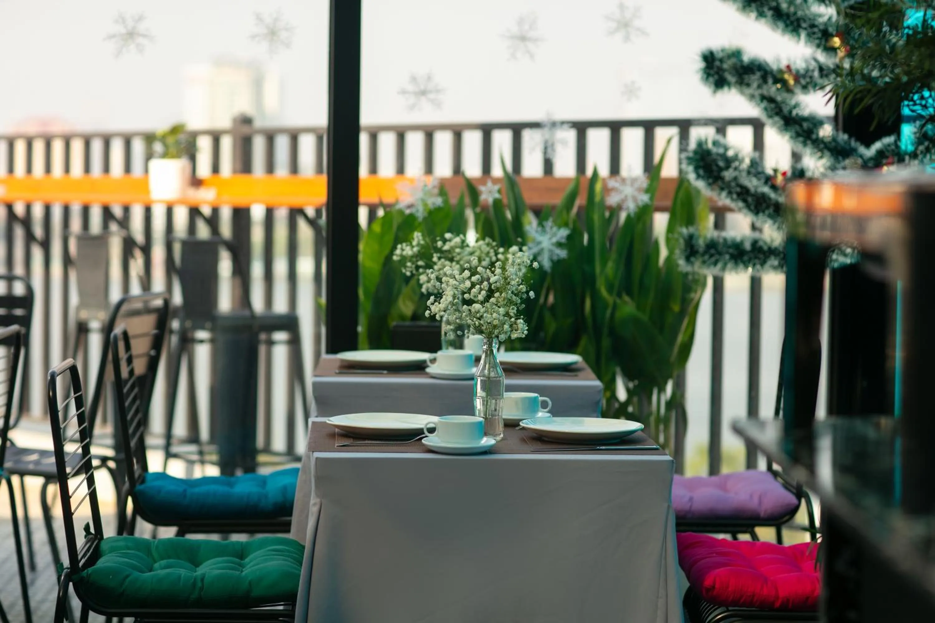 Buffet breakfast in Westlake Pearl Apartment - Hotel & Pearl Spa