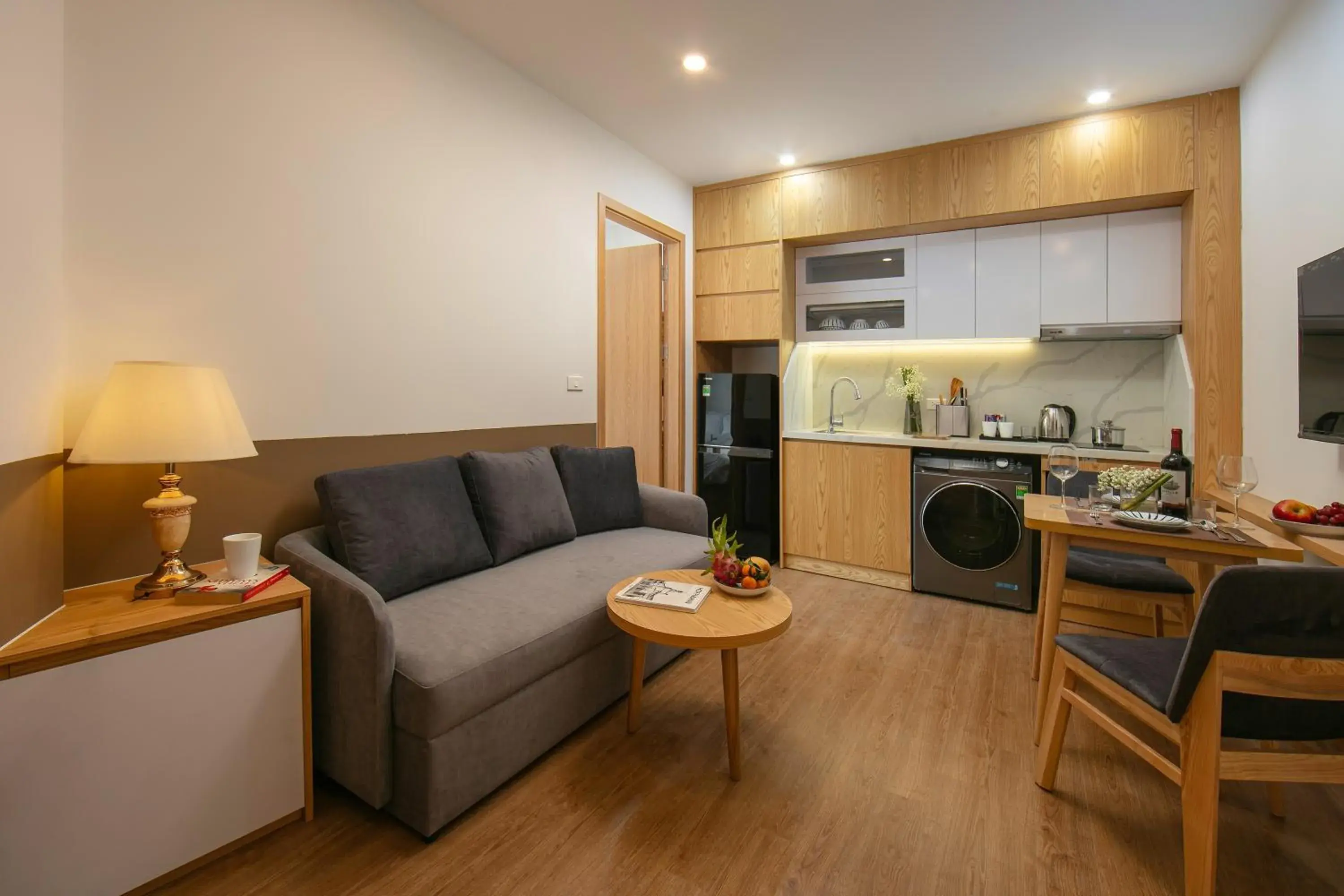 Classic One-Bedroom Apartment with King Bed in Westlake Pearl Apartment - Hotel & Pearl Spa Classic One-Bedroom Apartment with King Bed in Westlake Pearl Apartment - Hotel & Pearl Spa