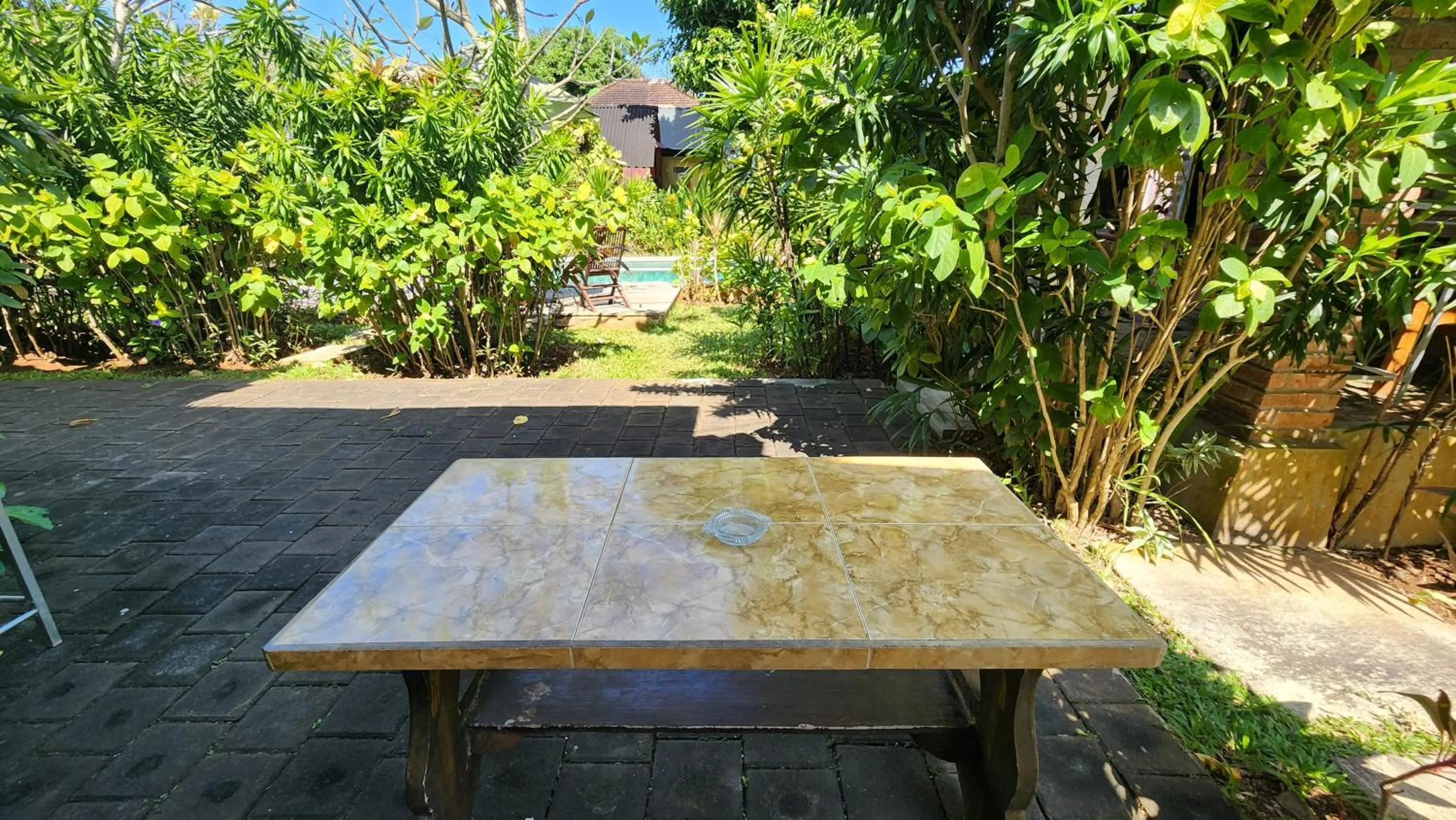 Double Room with Pool View in Timbis Homestay Bali