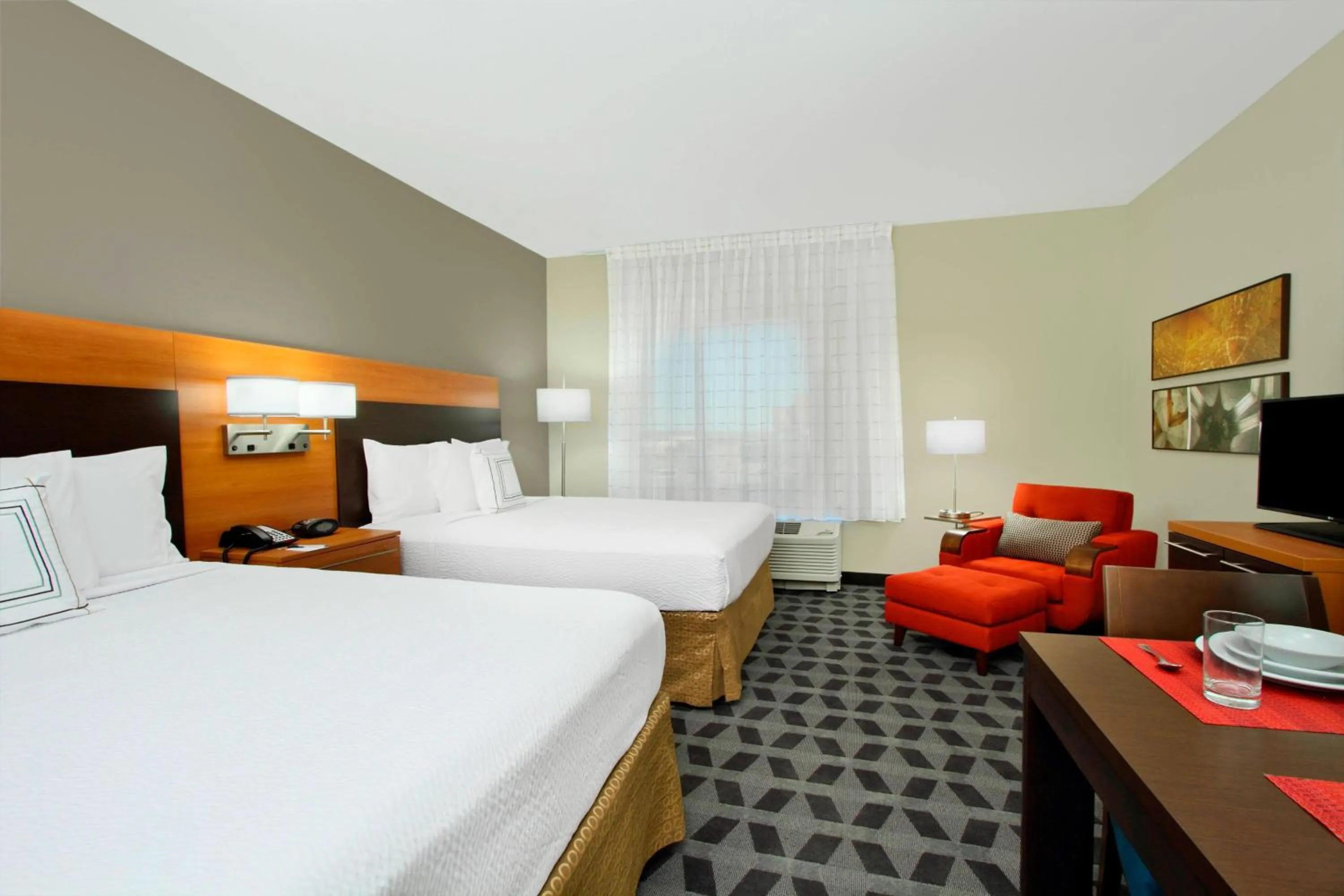 Photo of the whole room, Bed in TownePlace Suites by Marriott Dallas McKinney