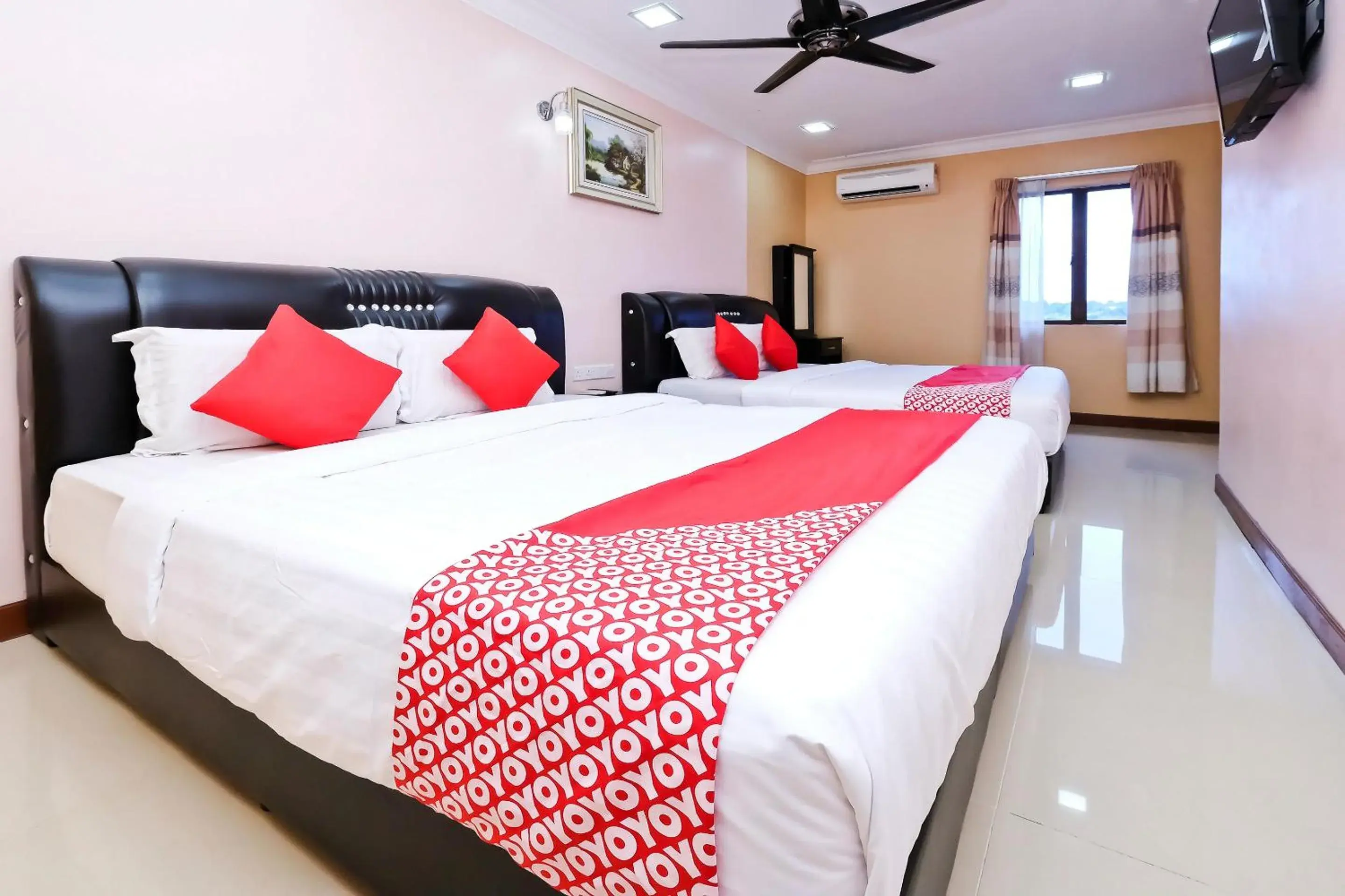 Bedroom, Bed in OYO 714 Arina Hotel Bedroom, Bed in OYO 714 Arina Hotel