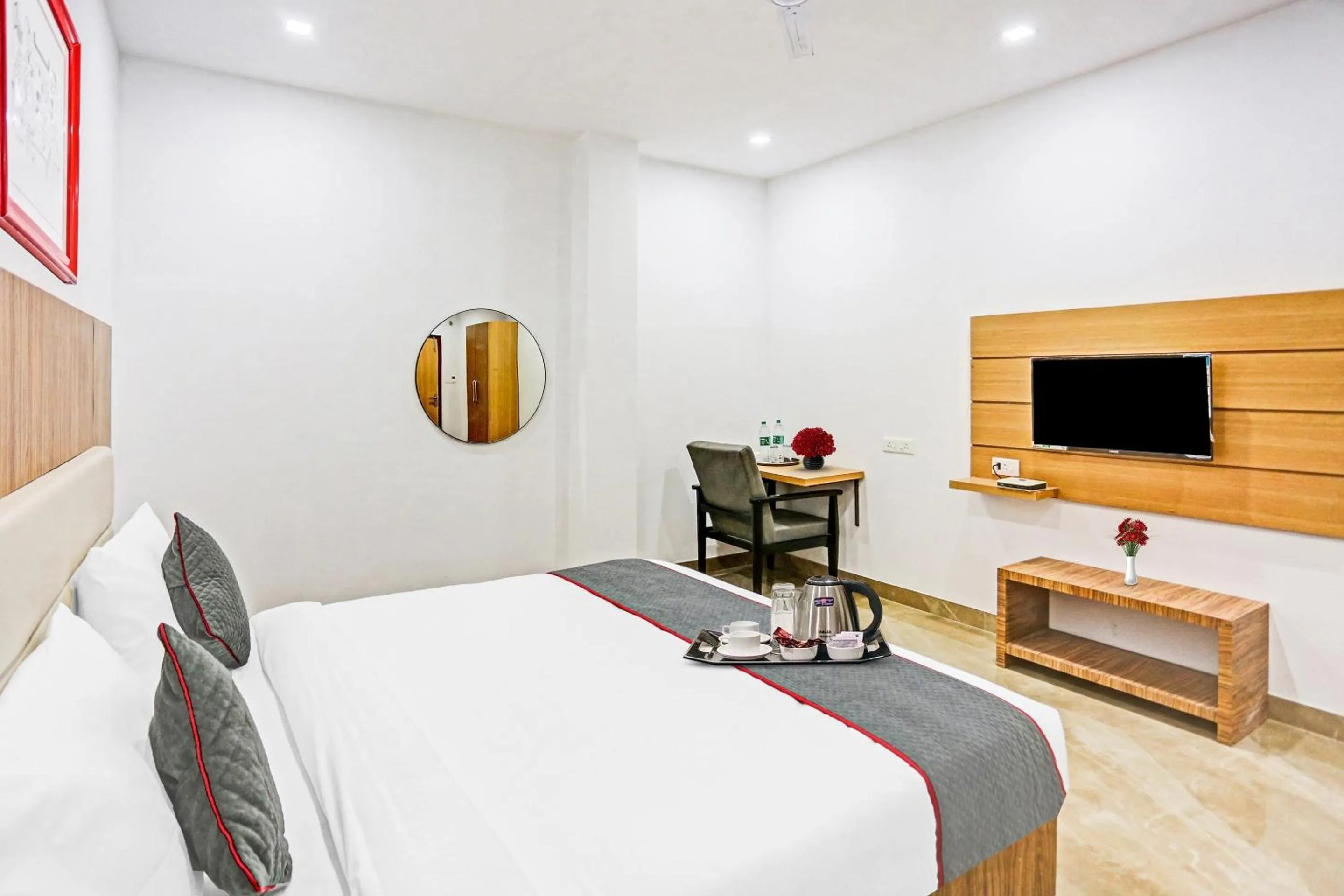 Bedroom, Bed in Townhouse Super Two Premium