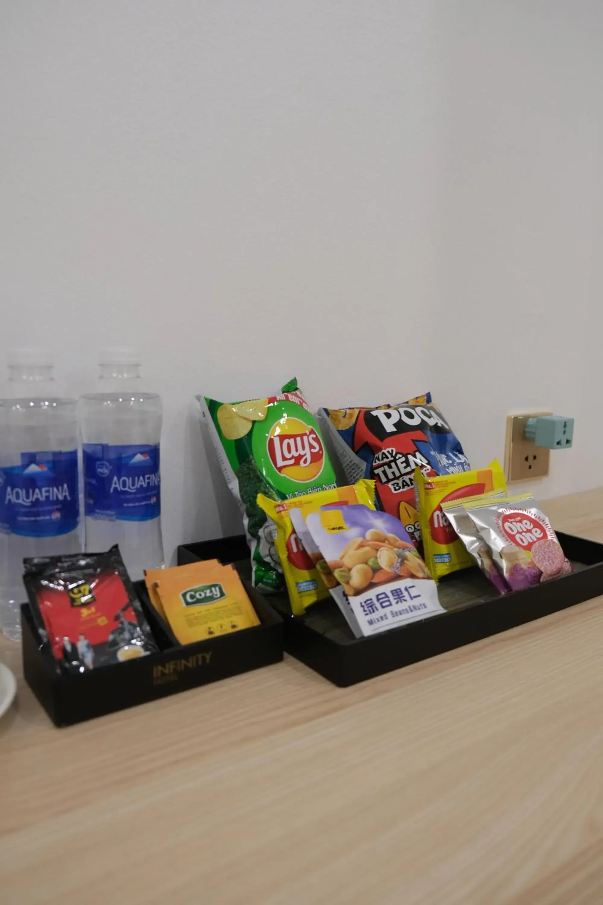 Food and drinks in Infinity Hotel Food and drinks in Infinity Hotel