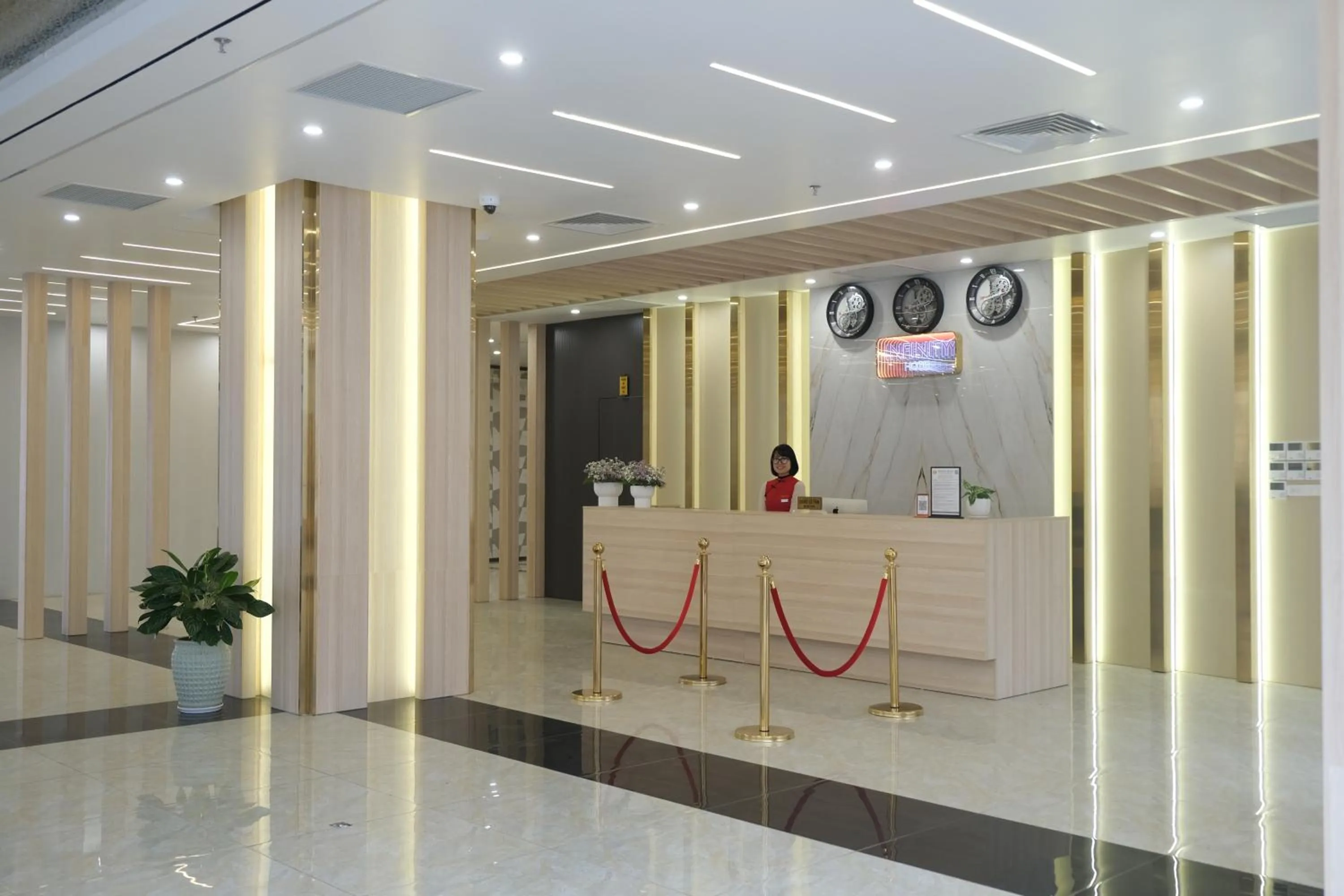 Lobby or reception in Infinity Hotel