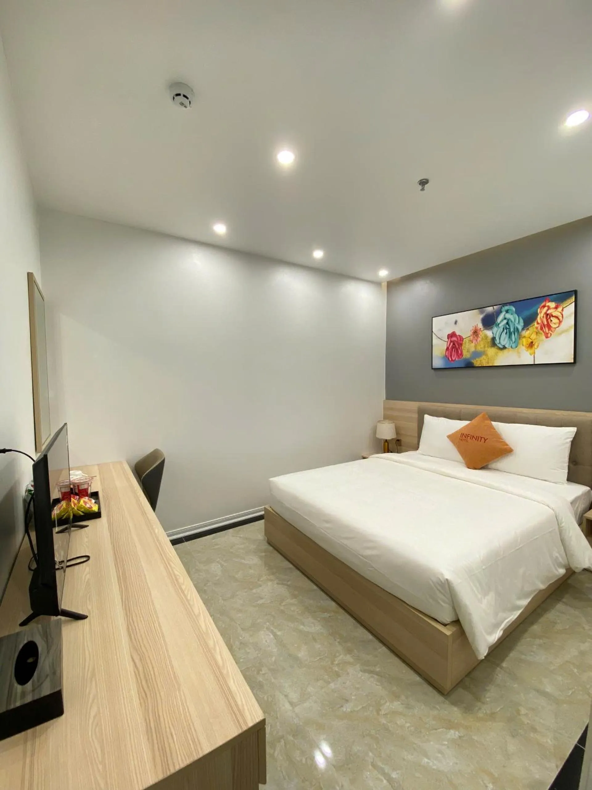 Bed in Infinity Hotel