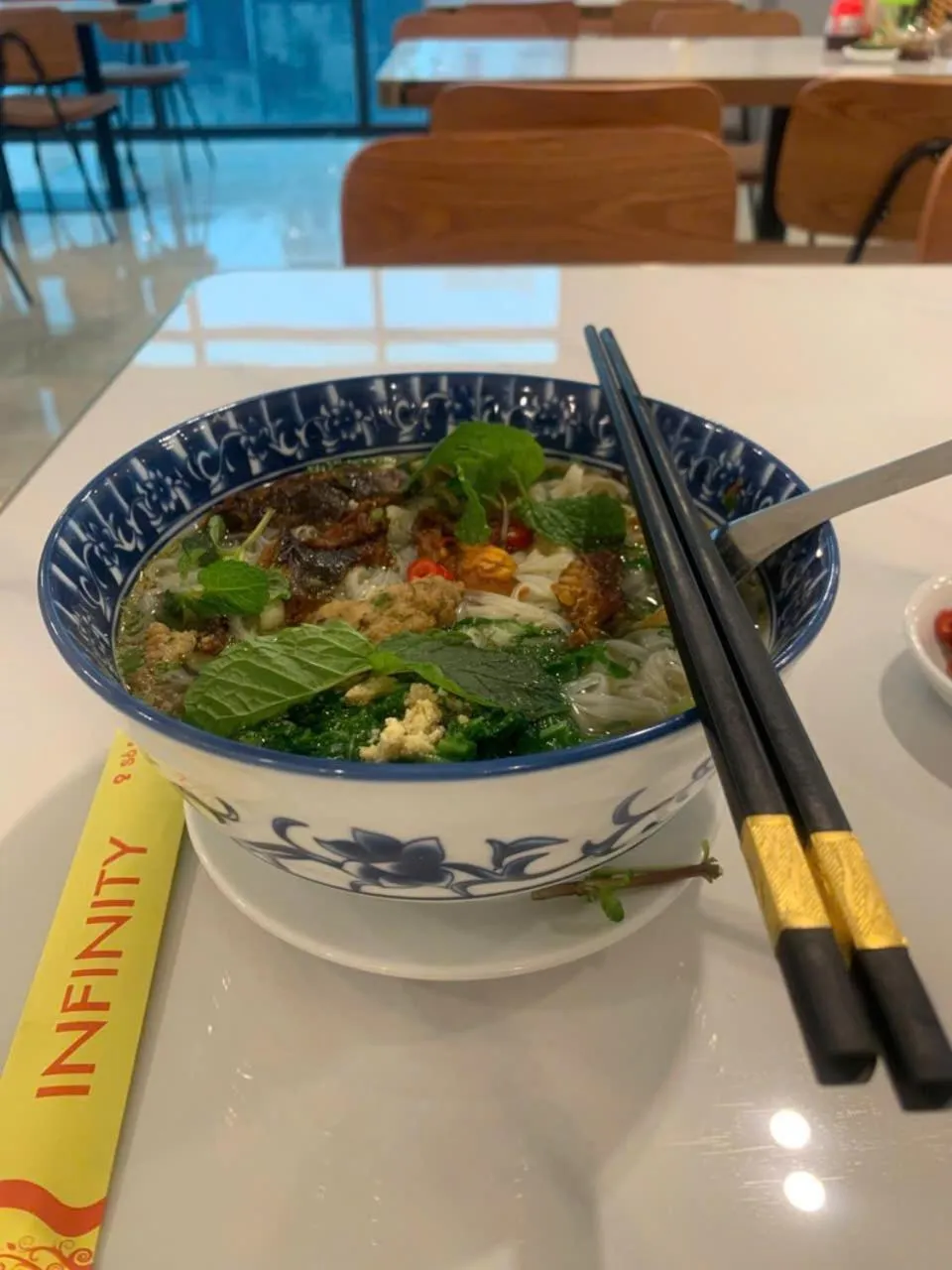 Restaurant/places to eat in Infinity Hotel