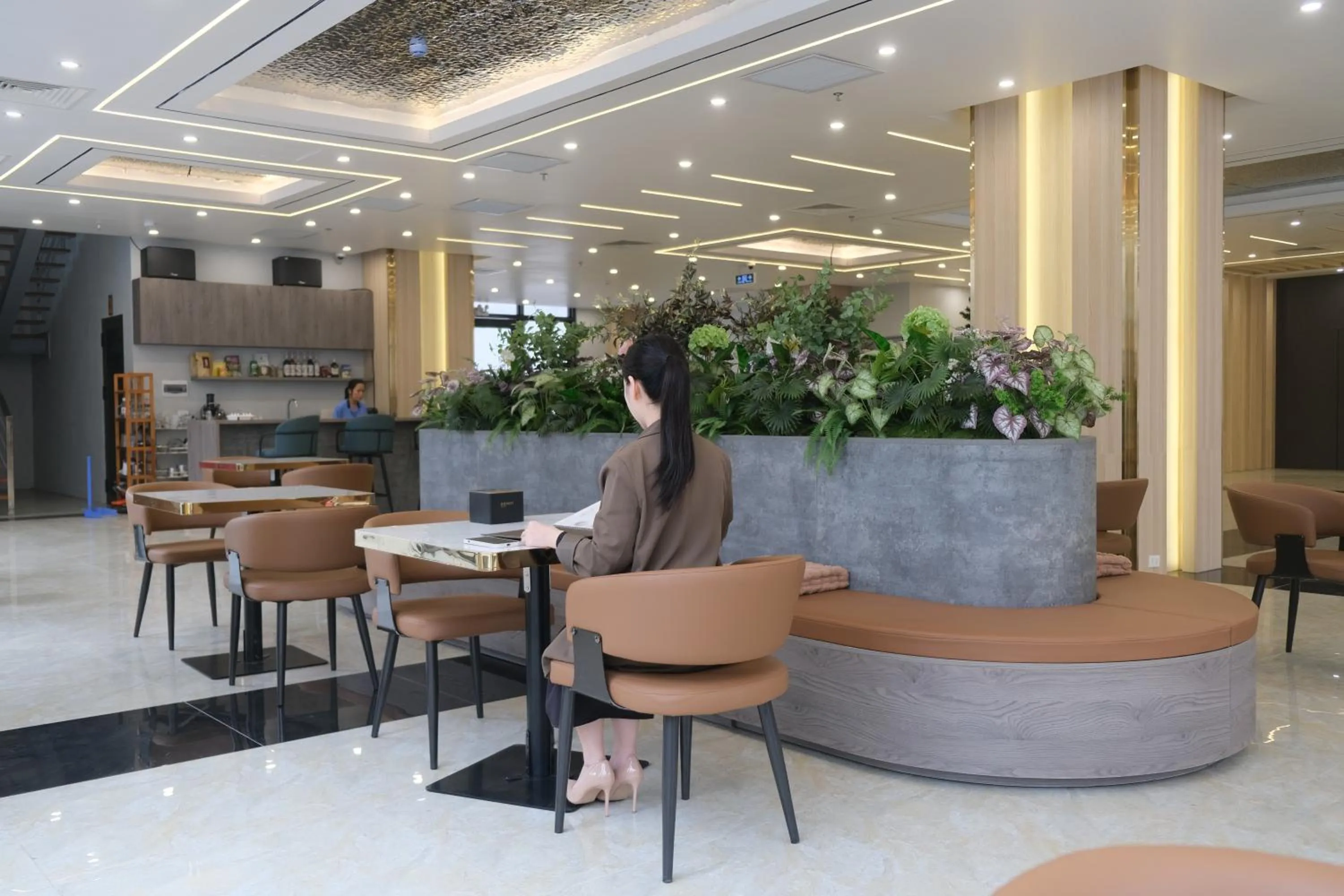 Living room in Infinity Hotel