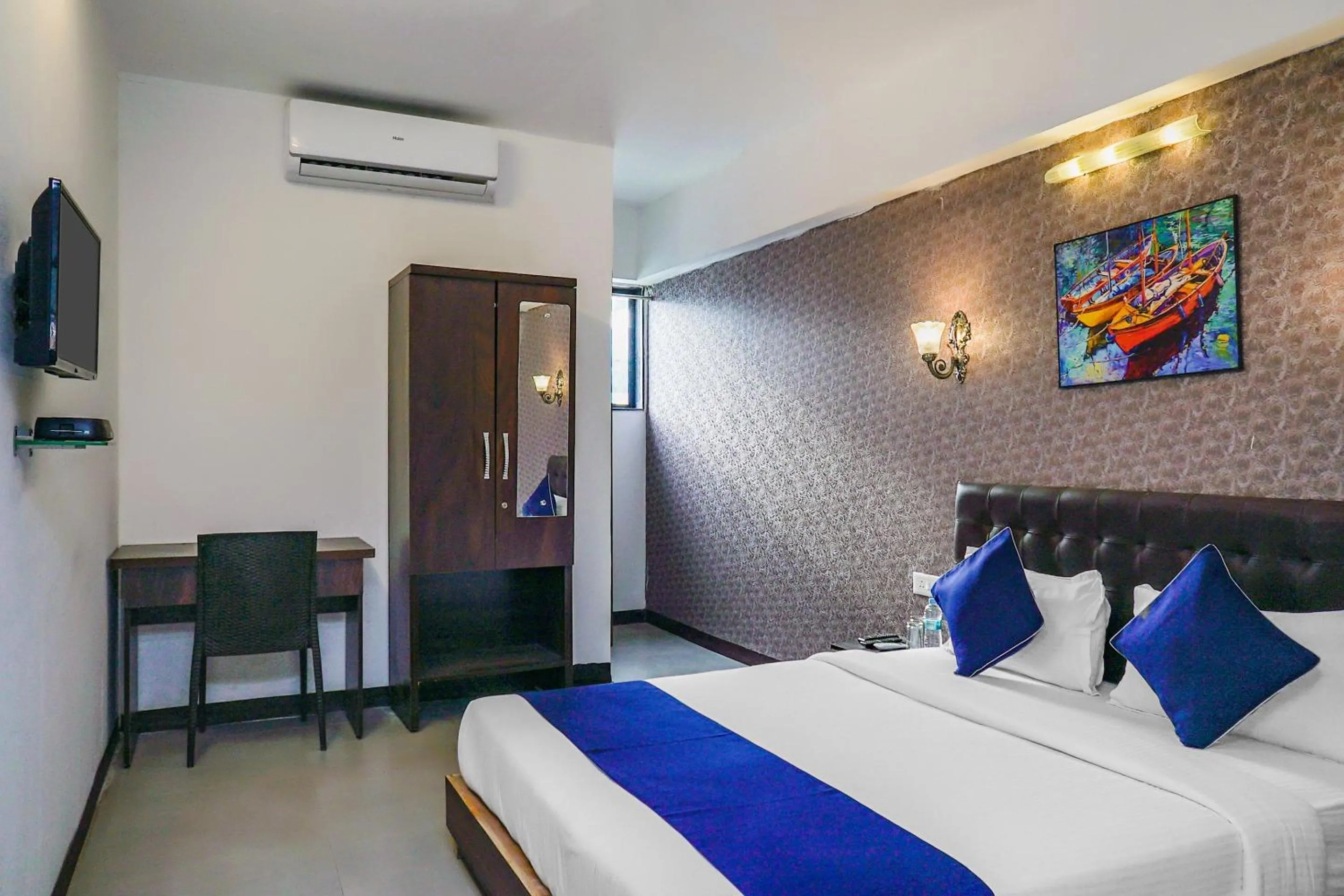 Bed in Hotel O Divine Destination