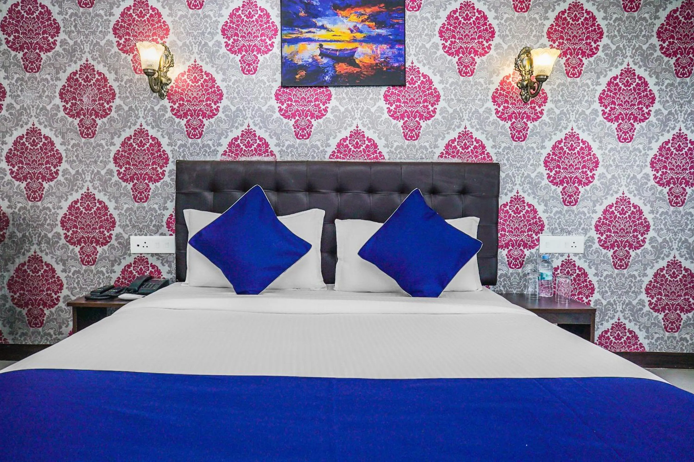 Bed in Hotel O Divine Destination