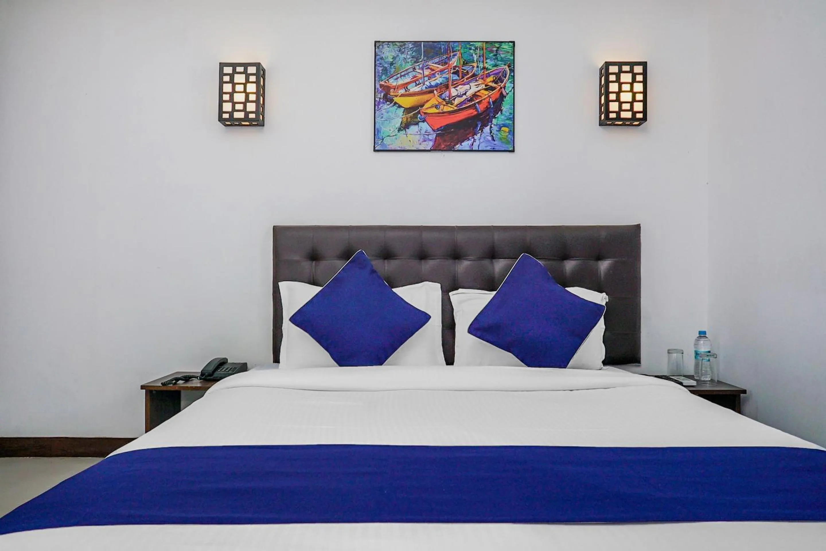 Bed in Hotel O Divine Destination