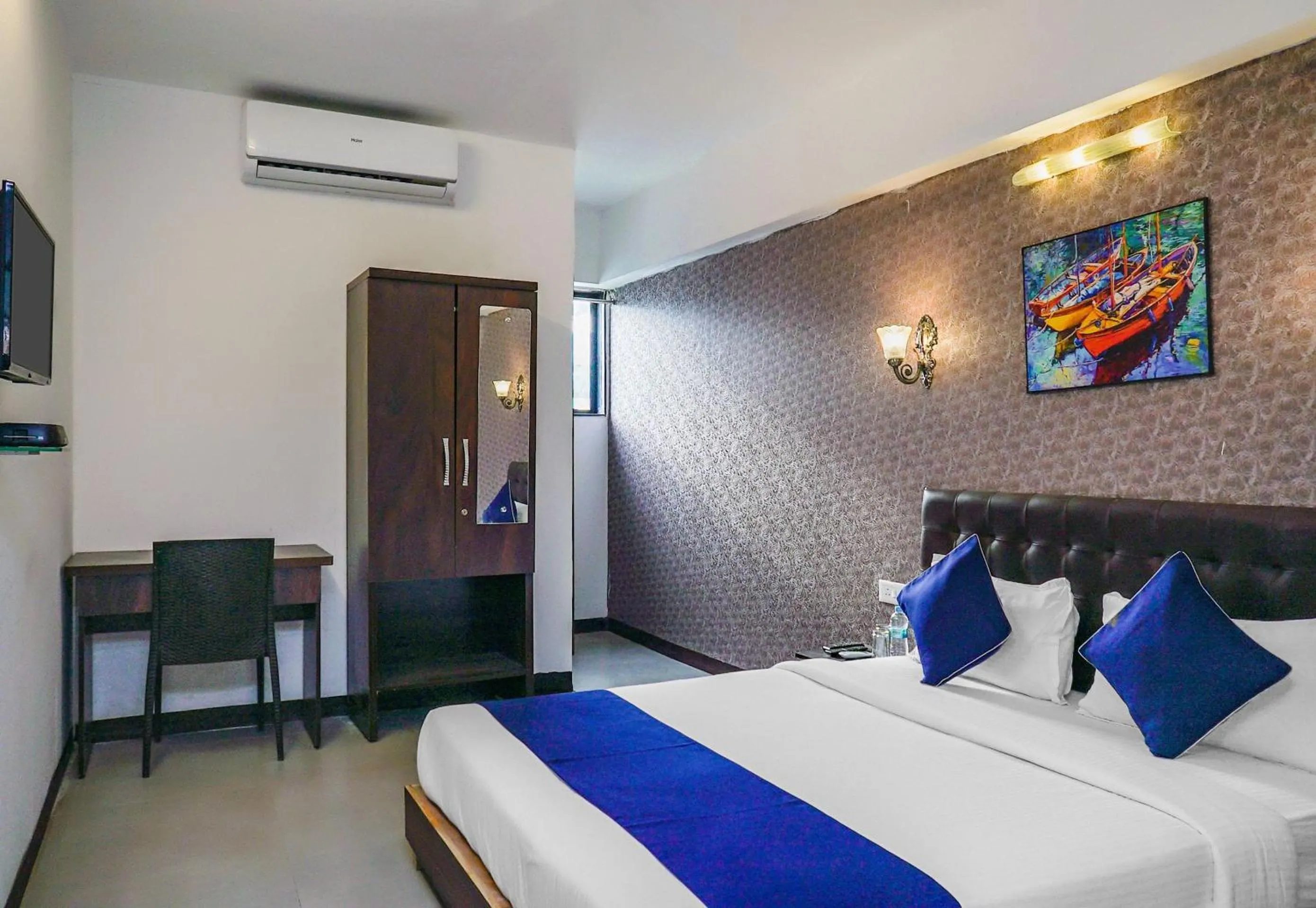 Bed in Hotel O Divine Destination