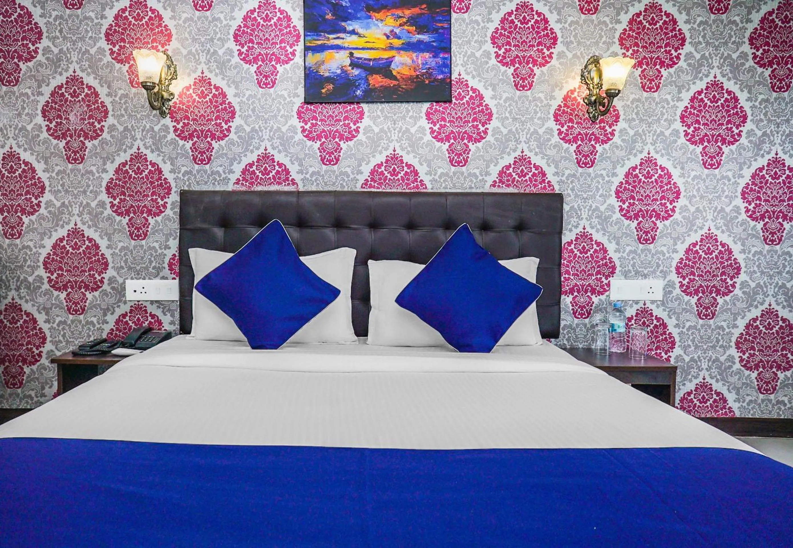 Bed in Hotel O Divine Destination