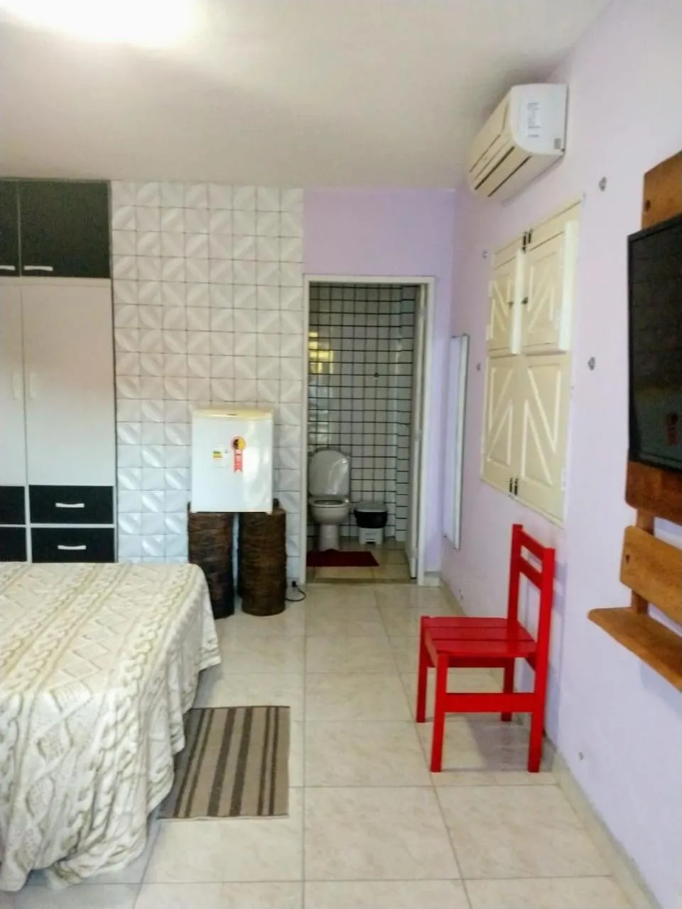 Bed in Pousada Don Robledo