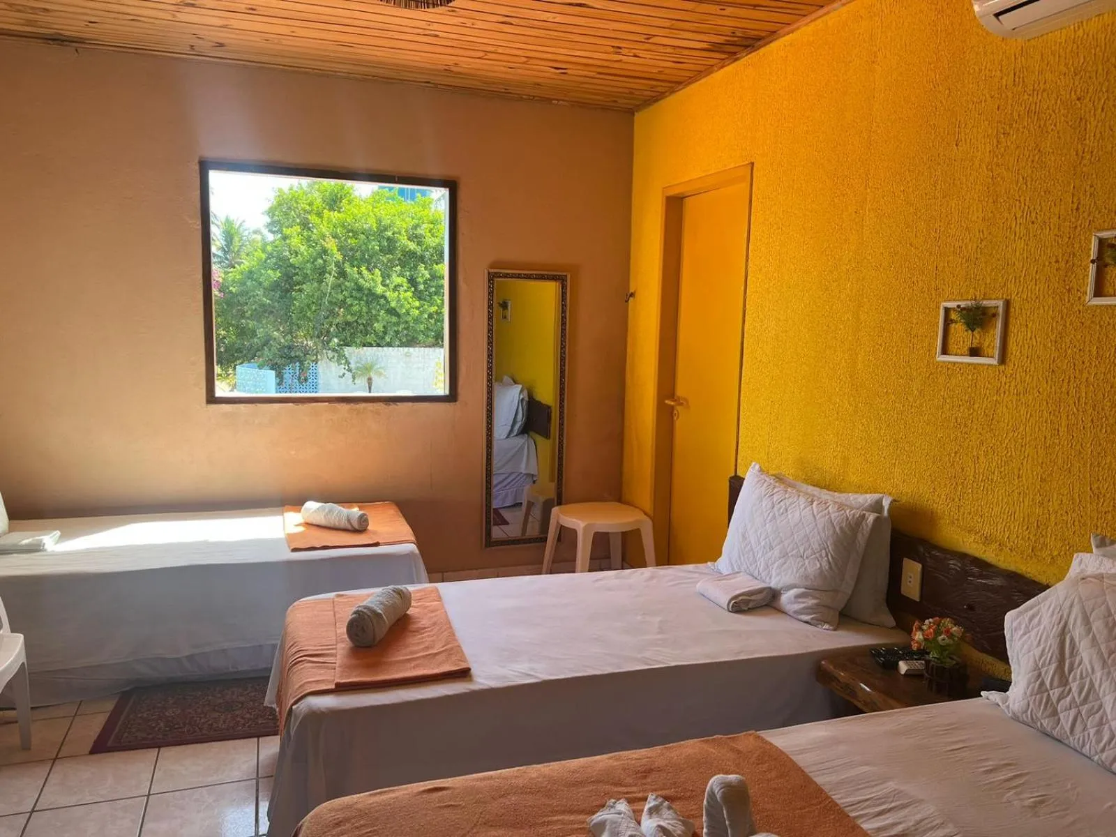 Bed in Pousada Don Robledo