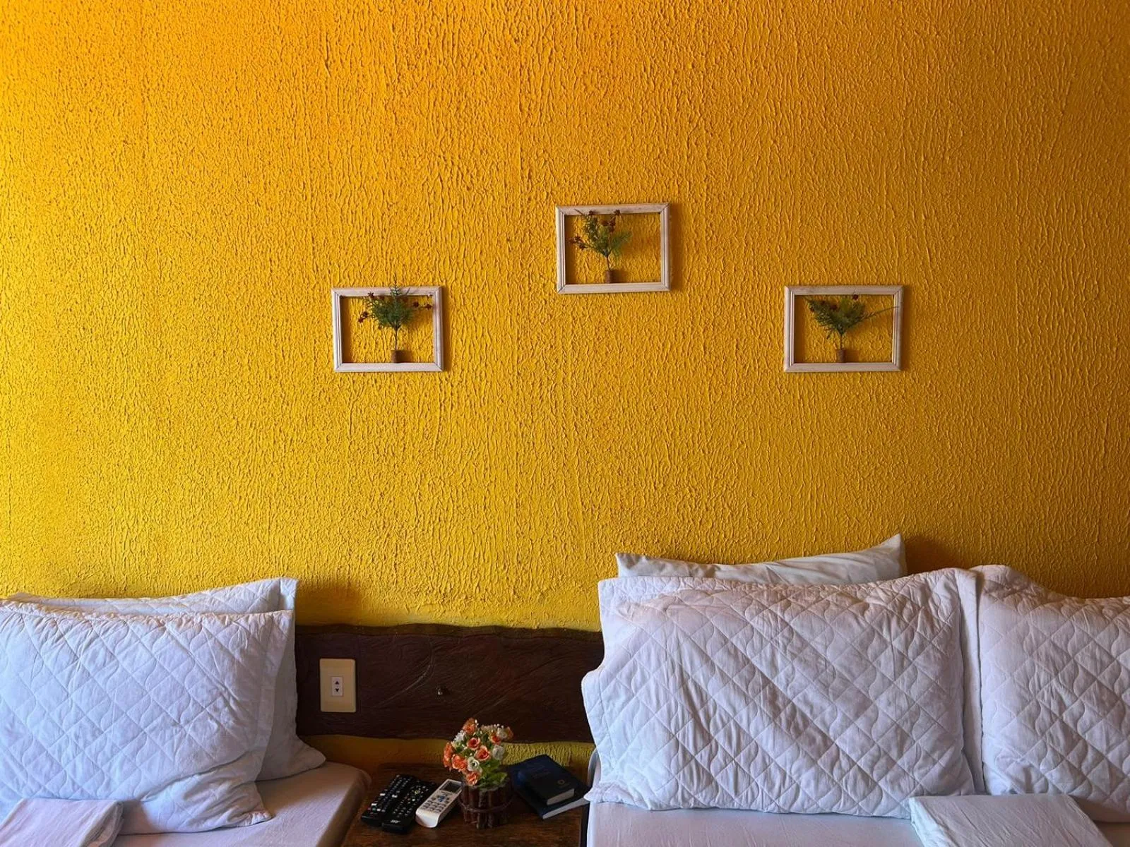 Bed in Pousada Don Robledo