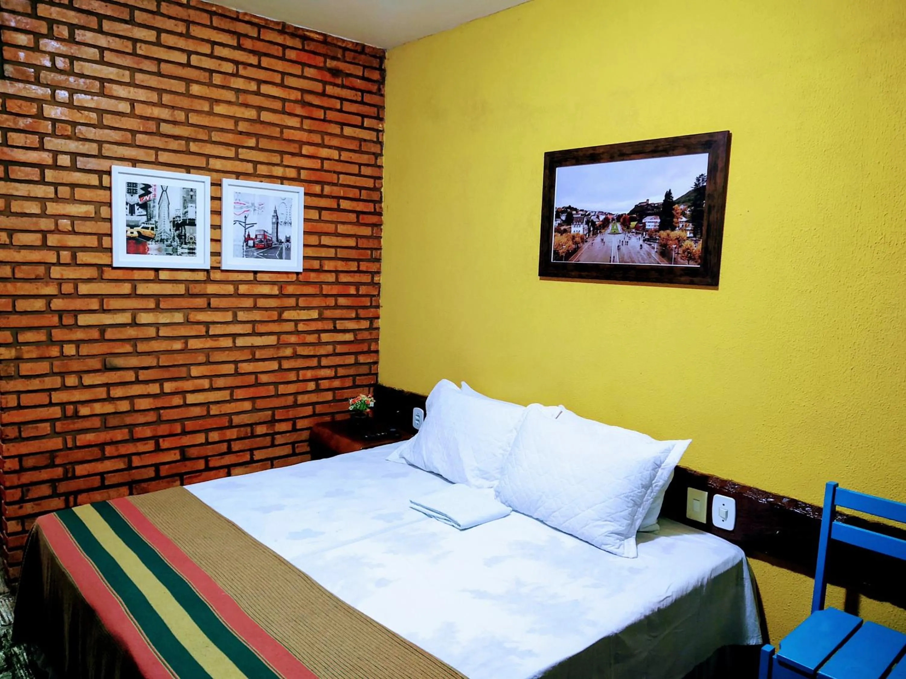 Bed in Pousada Don Robledo