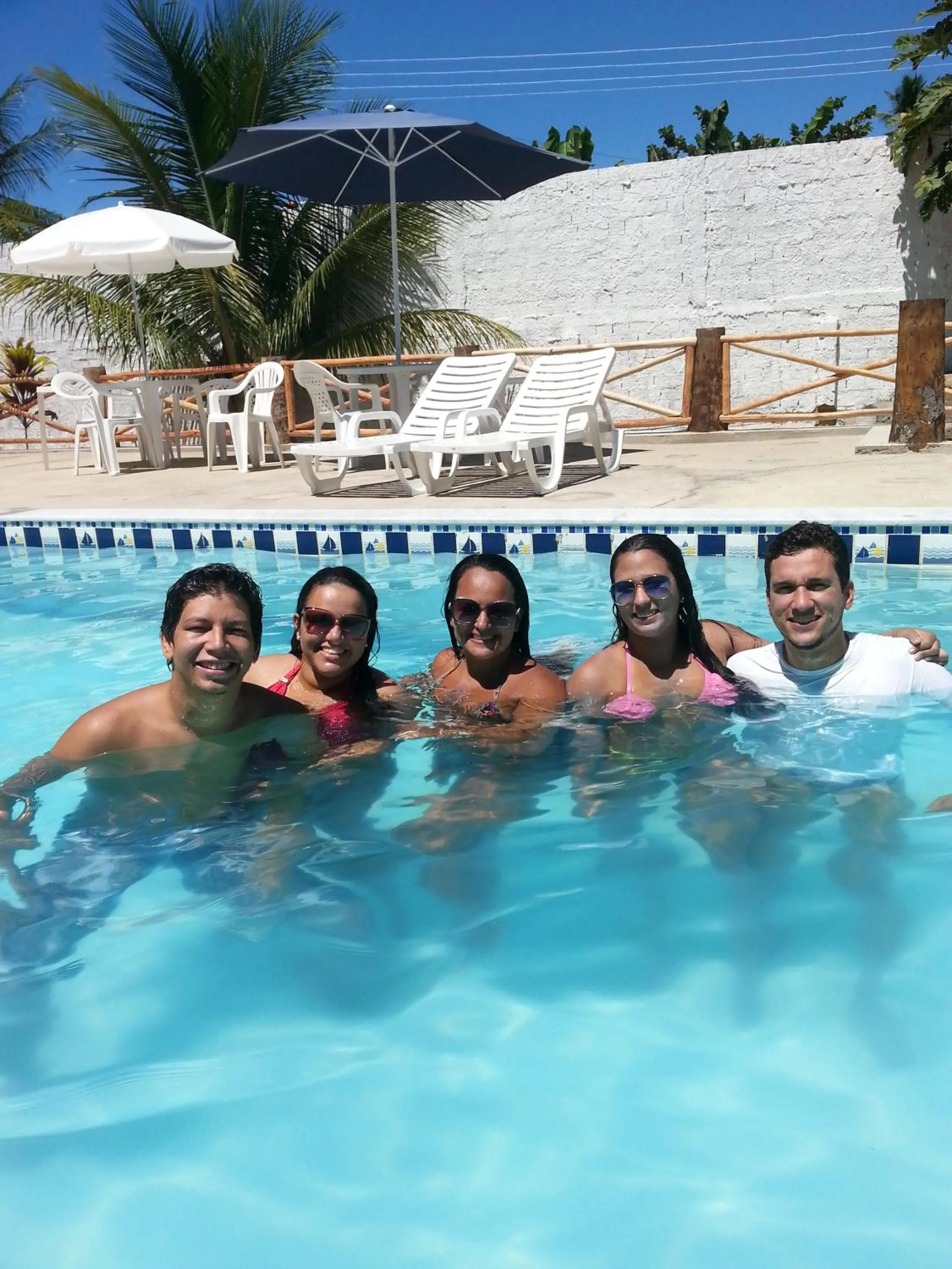 Swimming pool in Pousada Don Robledo