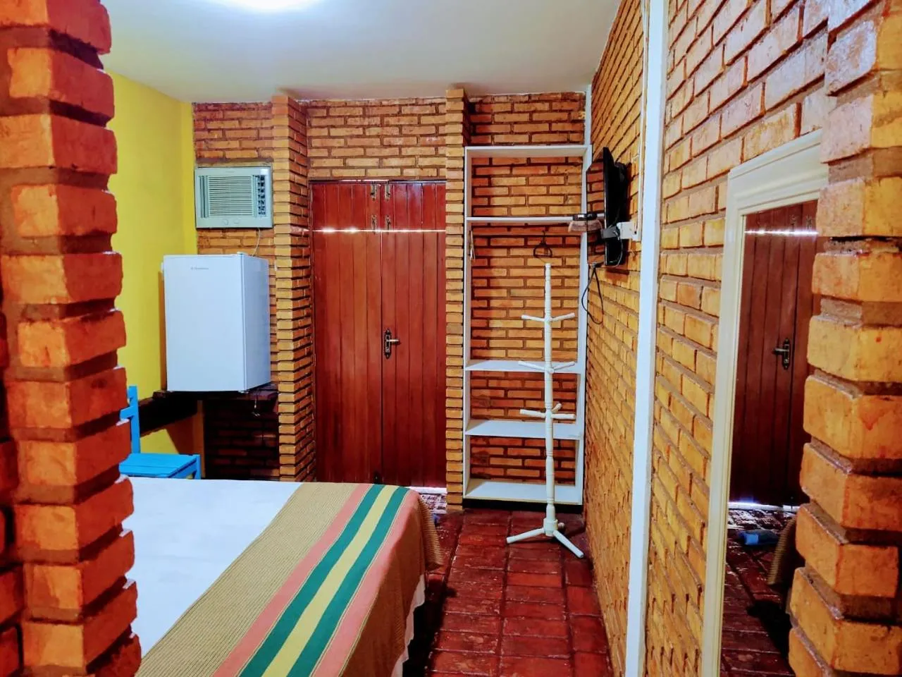 Bed in Pousada Don Robledo
