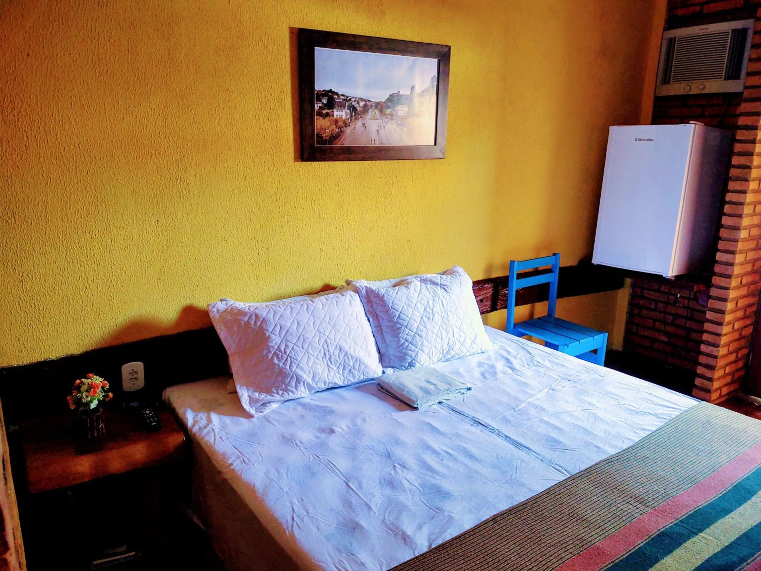 Bed in Pousada Don Robledo
