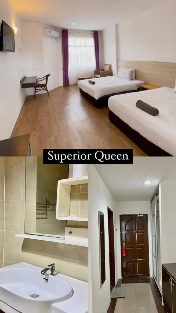 Bed in Quinara Al-Safir Resort