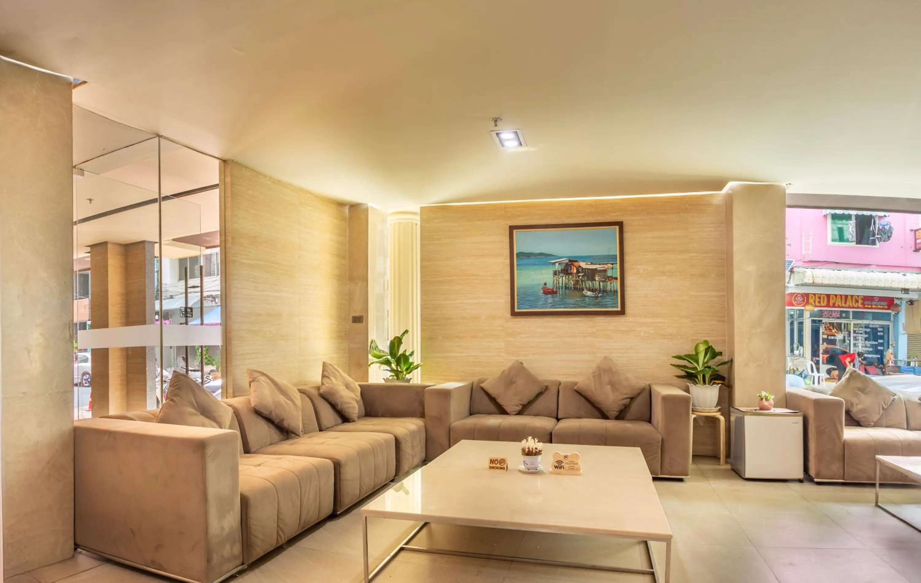 Lobby or reception in Jomtien Sands Residence