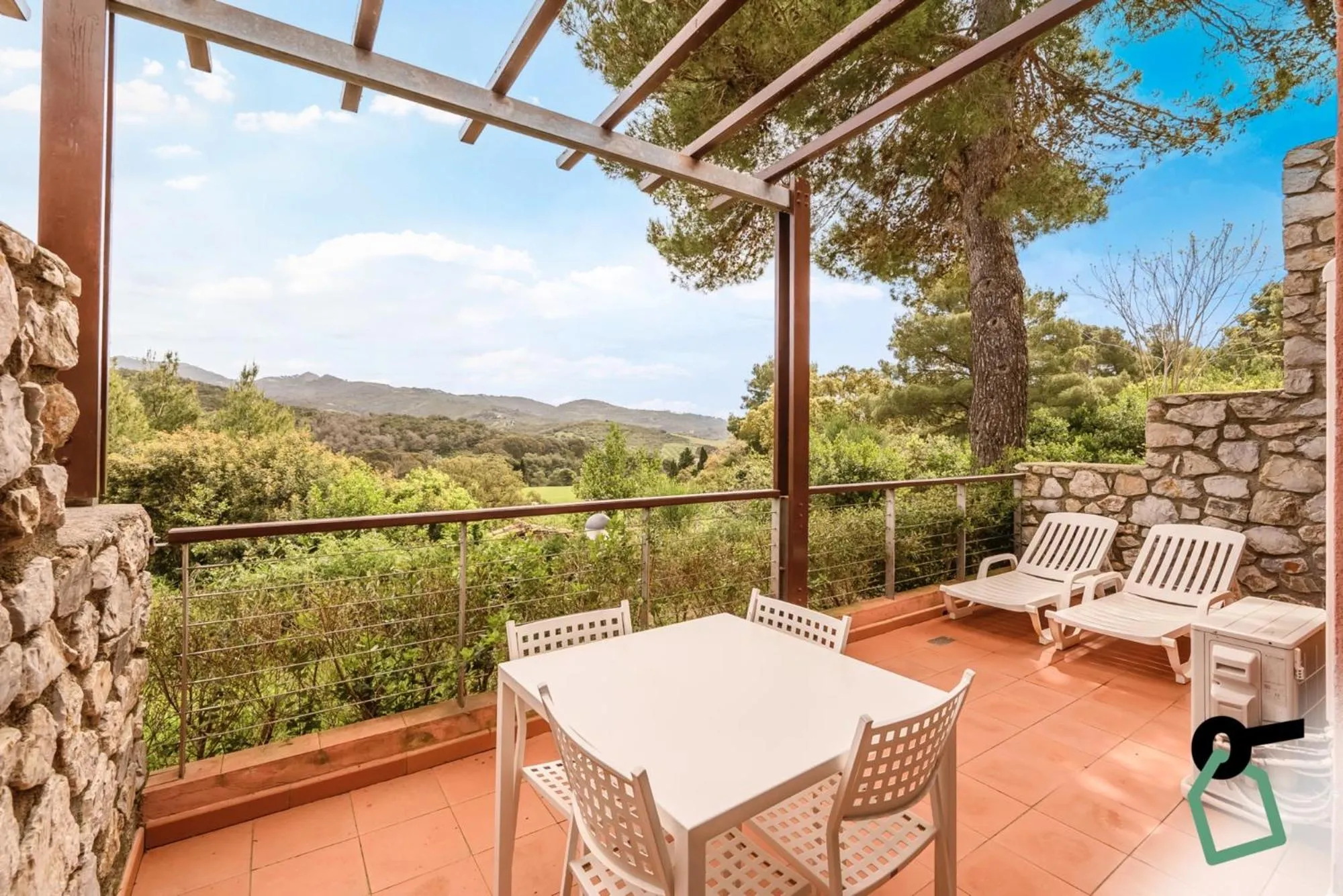 Balcony/Terrace in Hotiday Apartments Portoferraio