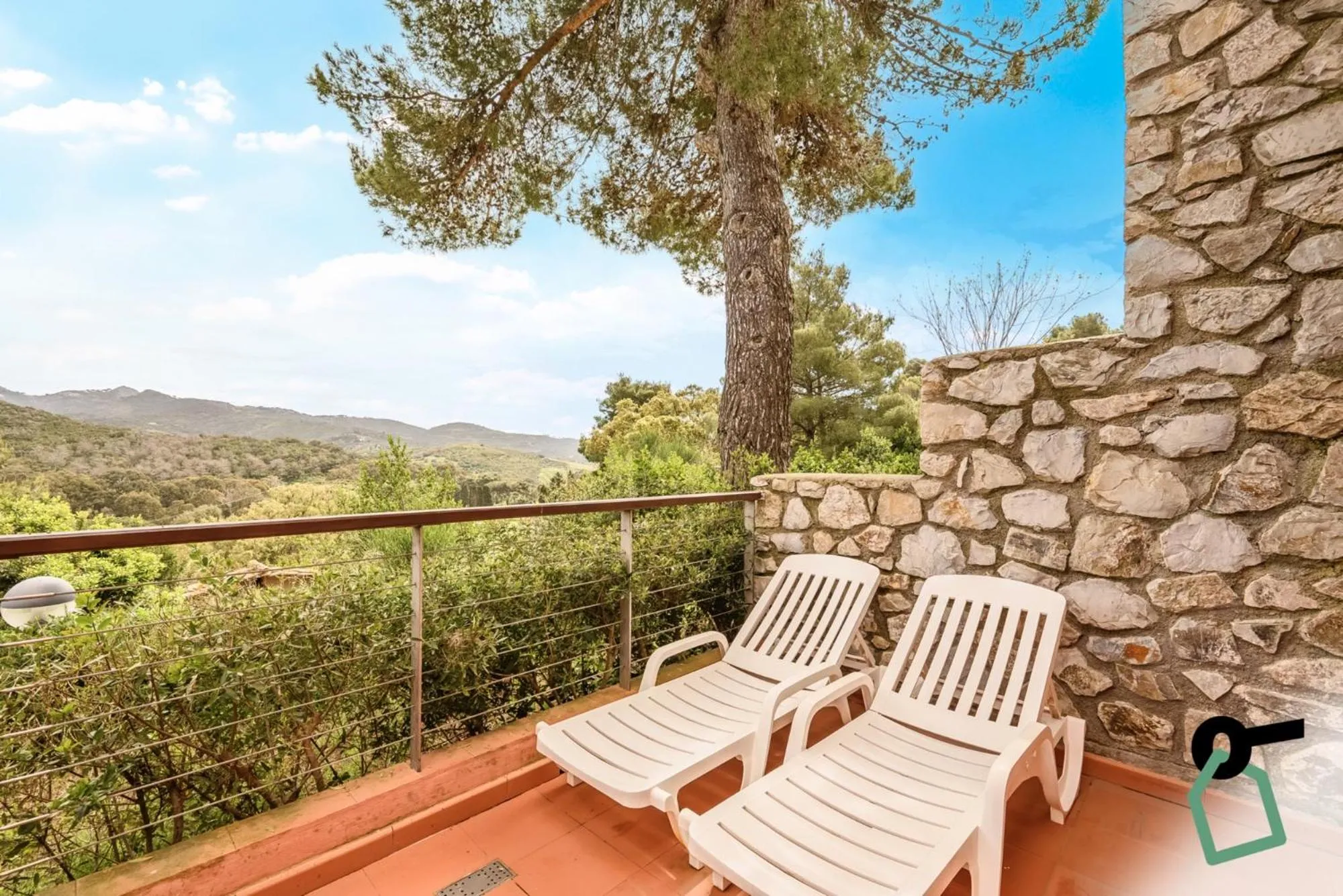 Balcony/Terrace in Hotiday Apartments Portoferraio