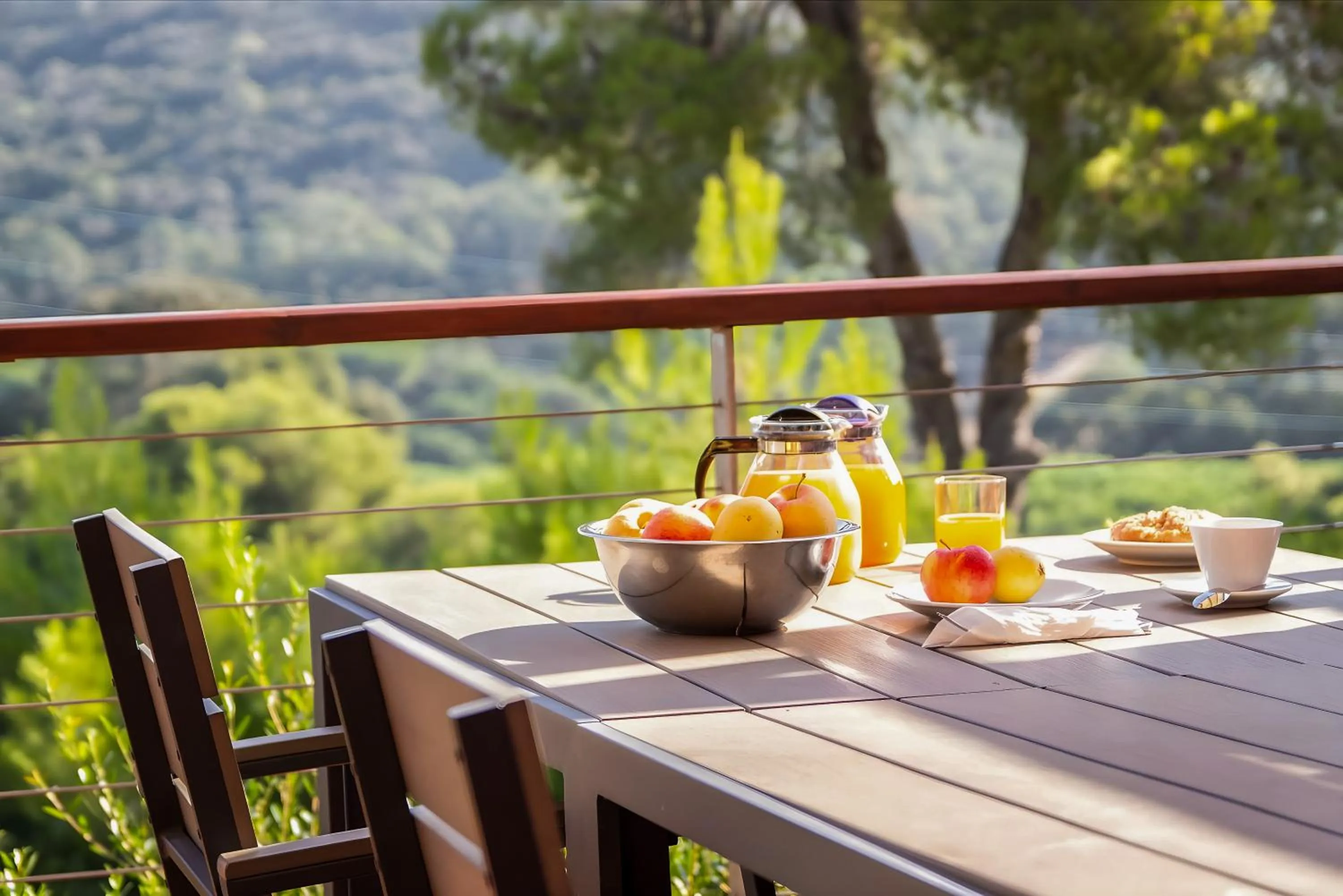 Breakfast in Hotiday Apartments Portoferraio