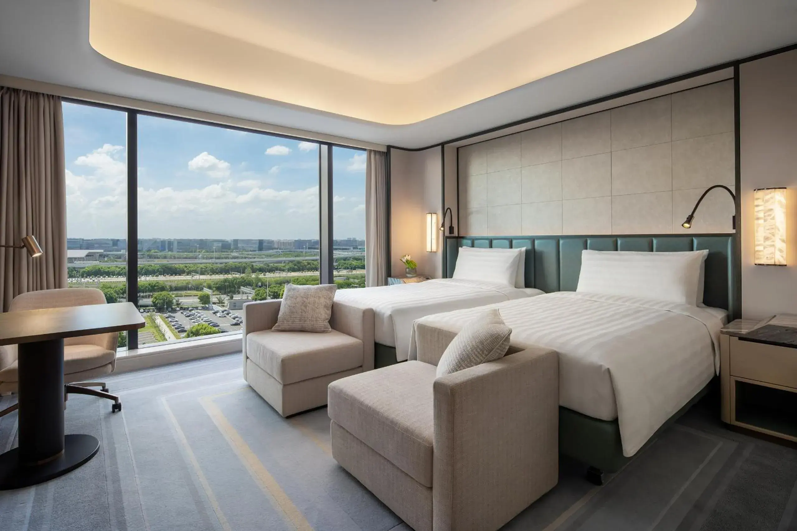 Horizon Deluxe Twin in Shangri-La Hongqiao Airport,Shanghai Horizon Deluxe Twin in Shangri-La Hongqiao Airport,Shanghai