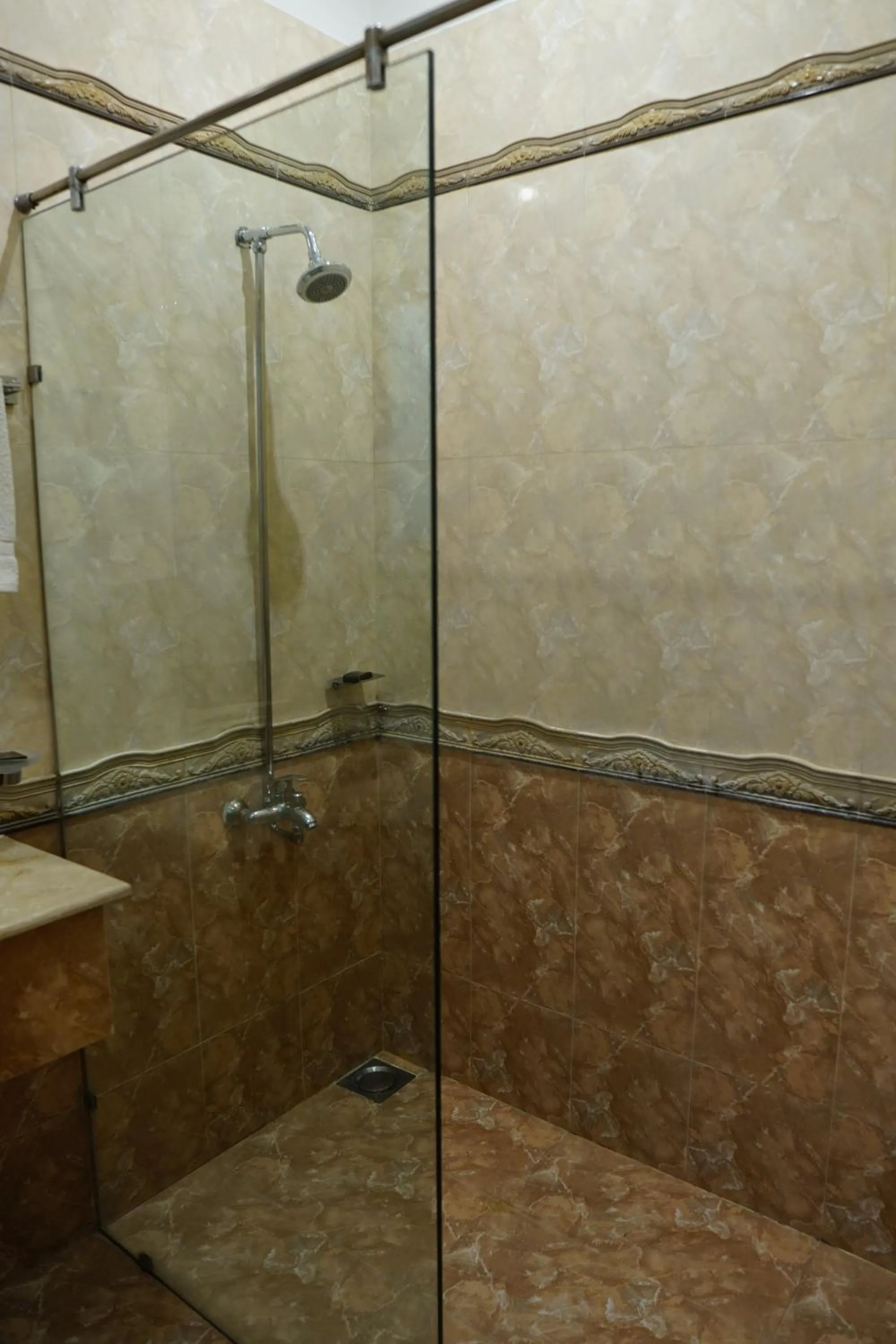 Shower in Sofital Hotel