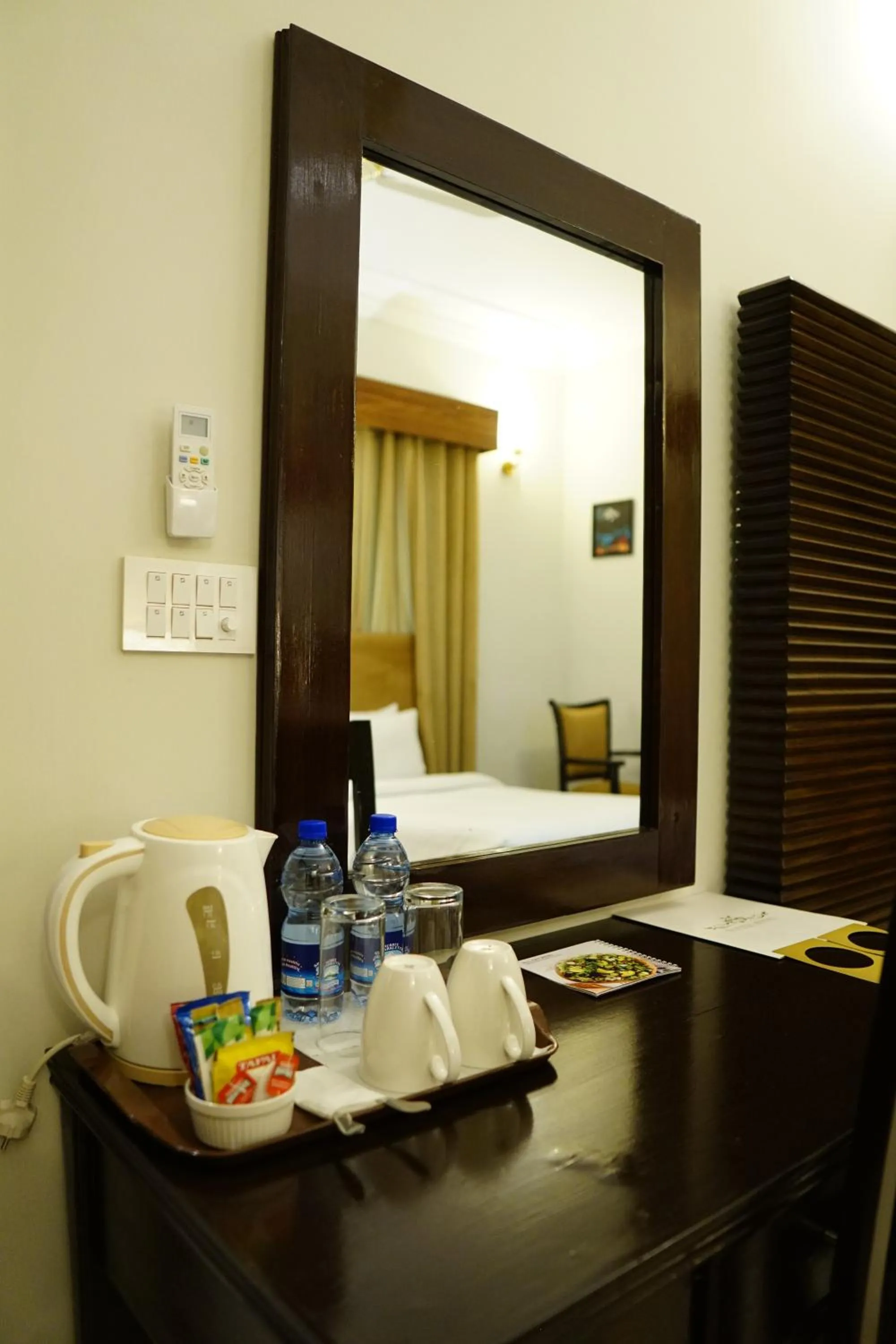 Coffee/tea facilities in Sofital Hotel