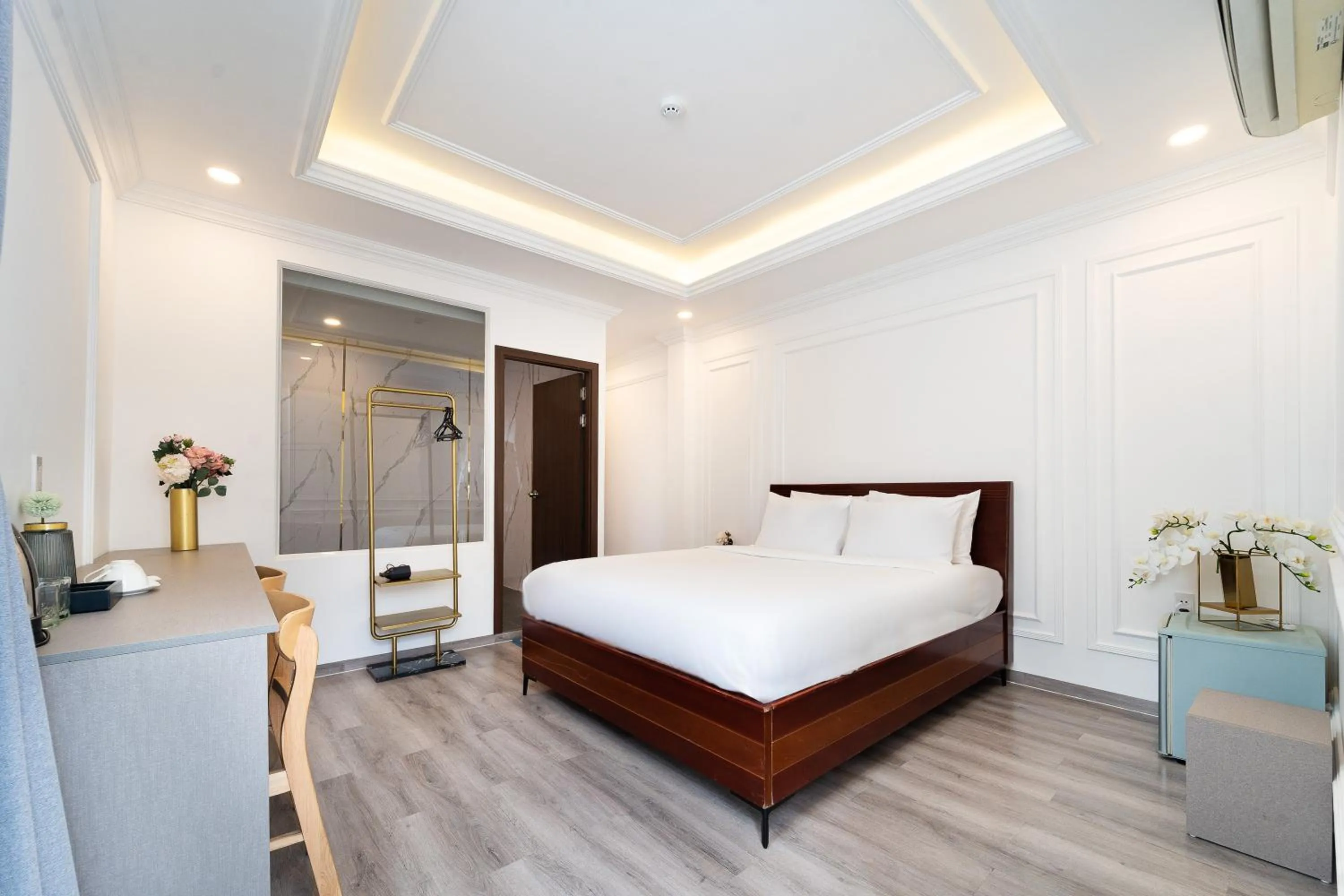 Photo of the whole room, Bed in Convinia Home - Truong Quyen