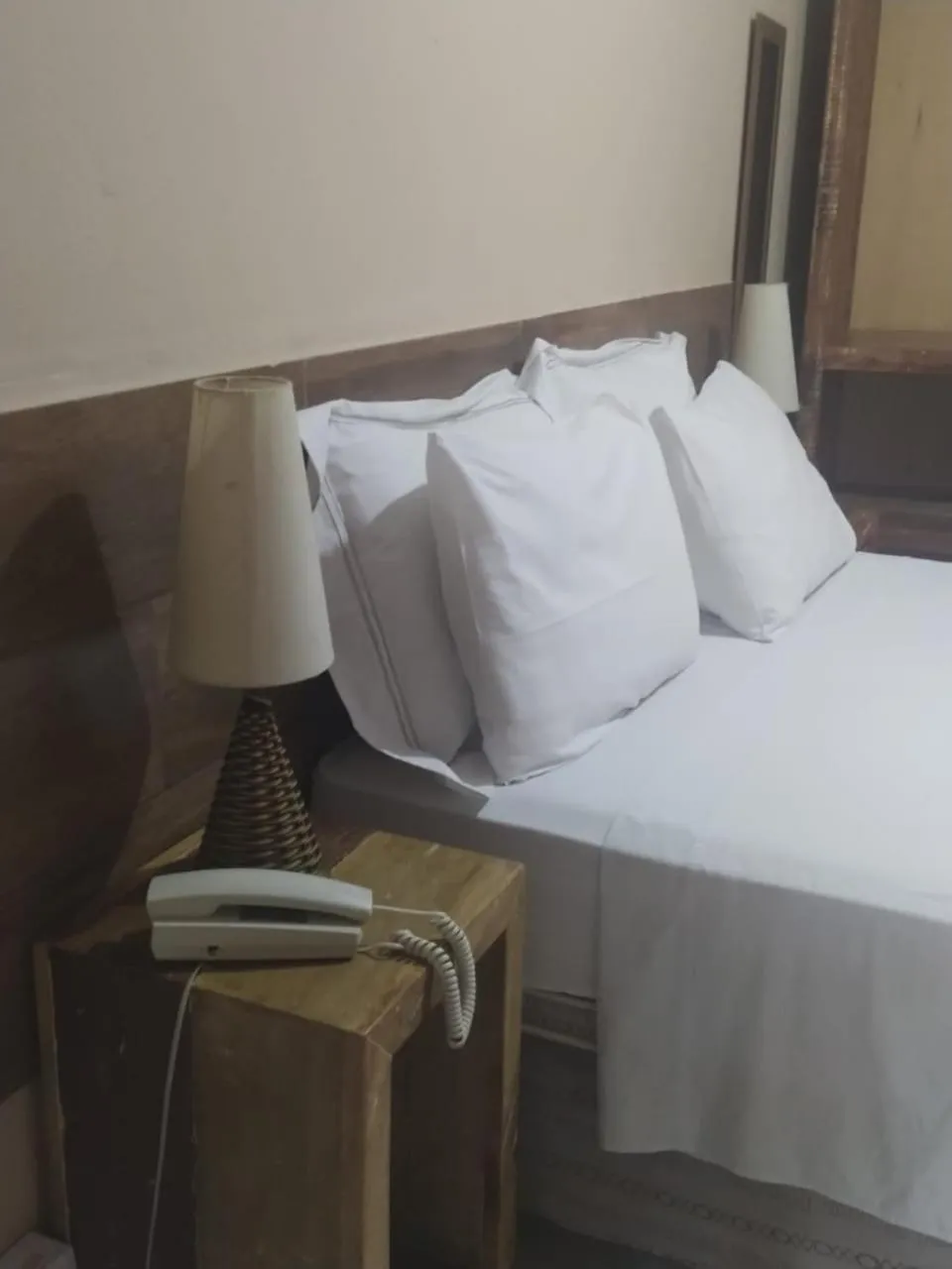 Bed in Pousada Casa do Bosque