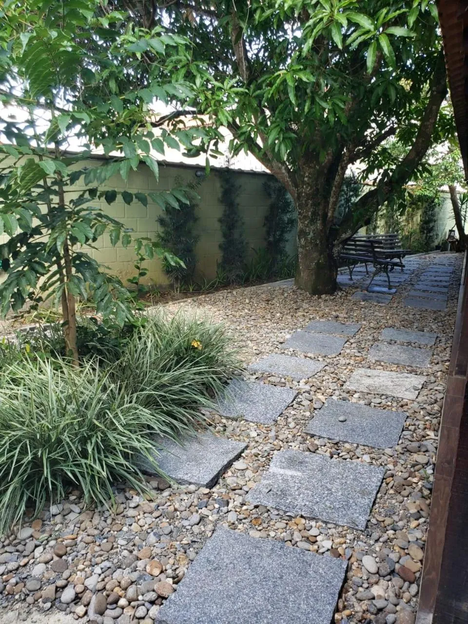 Garden in Pousada Casa do Bosque