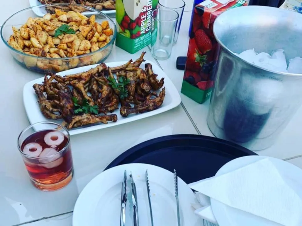 Decorative detail in Catwalk Lodge