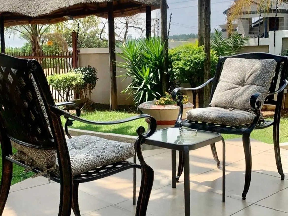 Patio in Catwalk Lodge