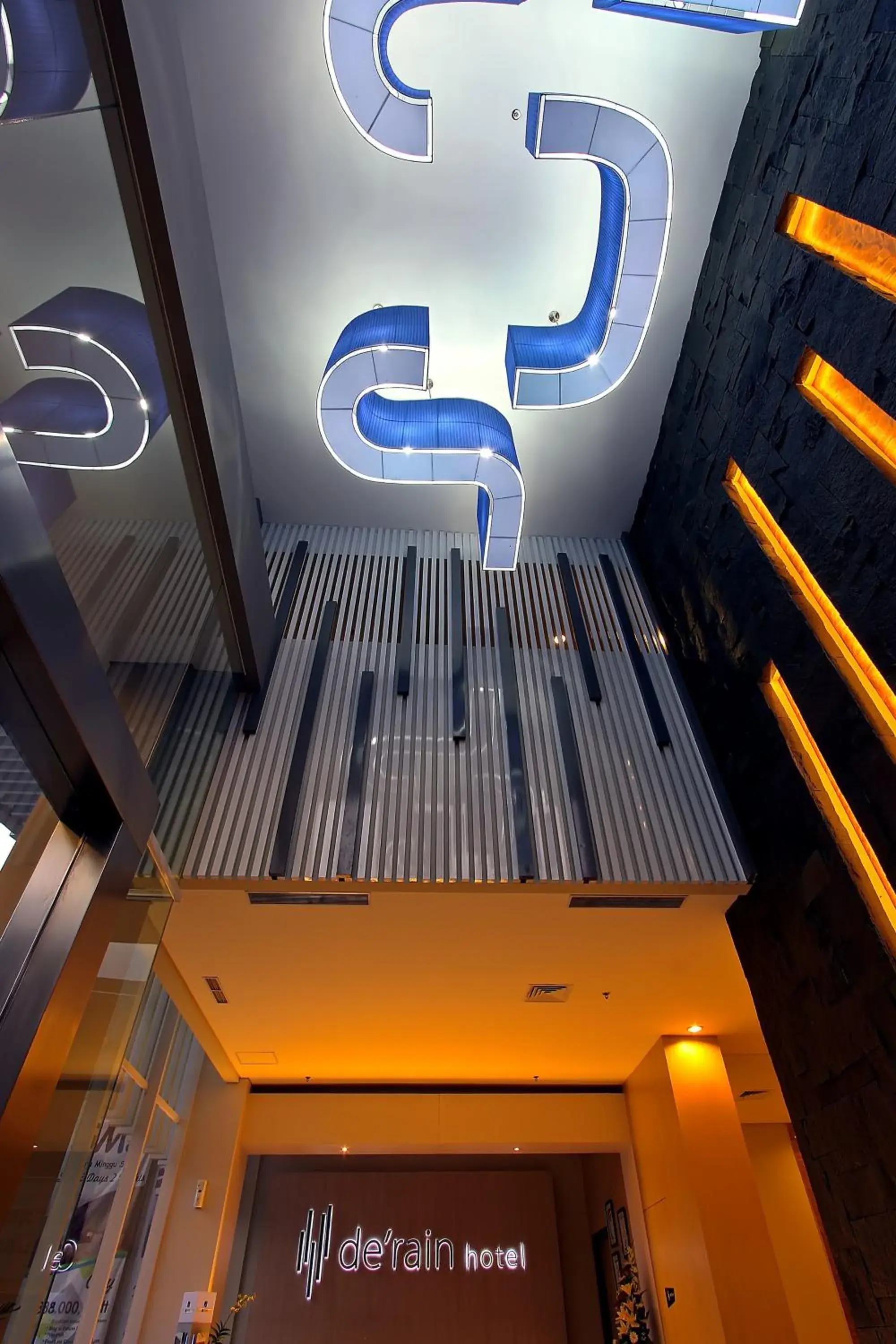 Lobby or reception in De'Rain Hotel Bandung Lobby or reception in De'Rain Hotel Bandung