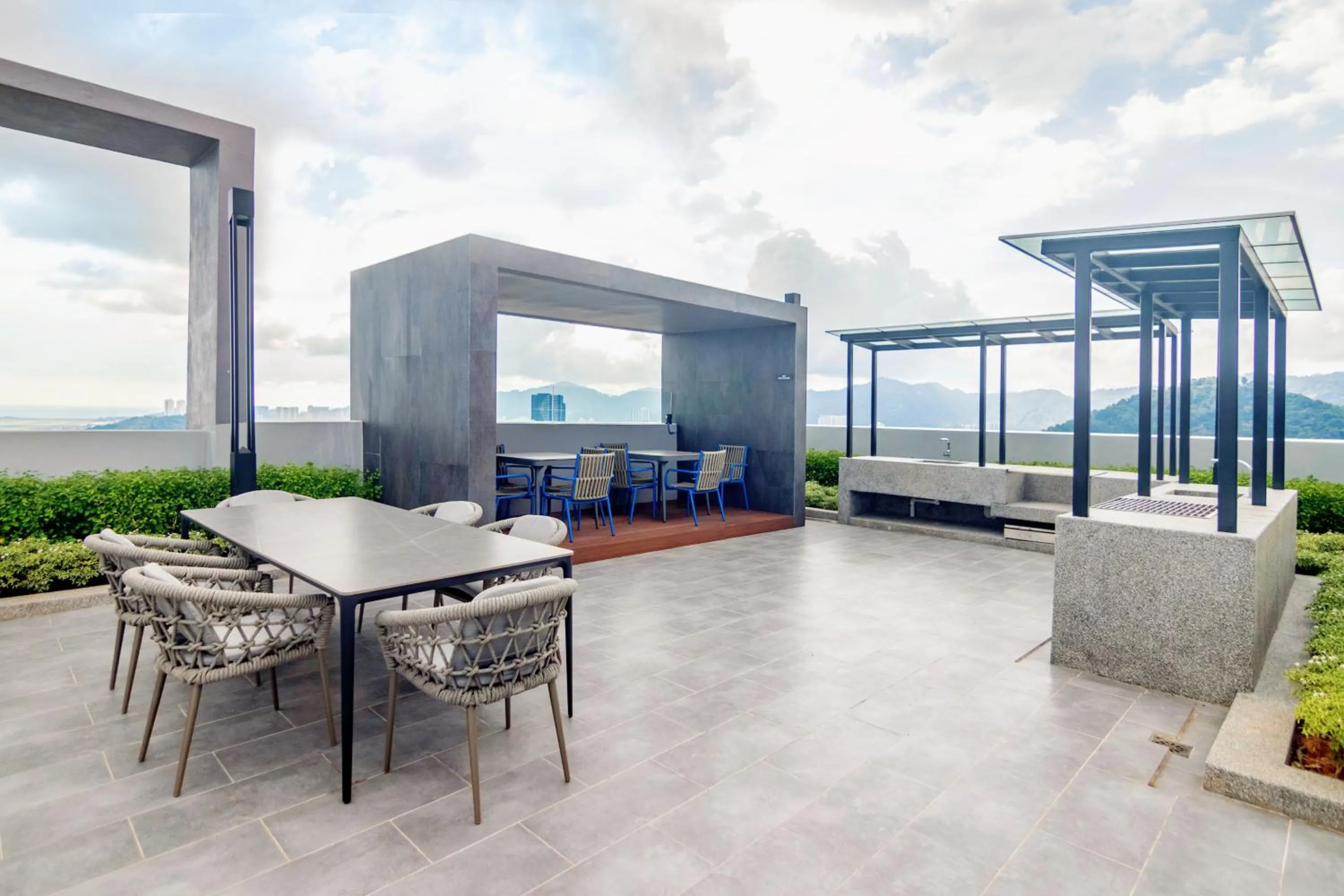 BBQ facilities in Iconic Regency by Stellar ALV