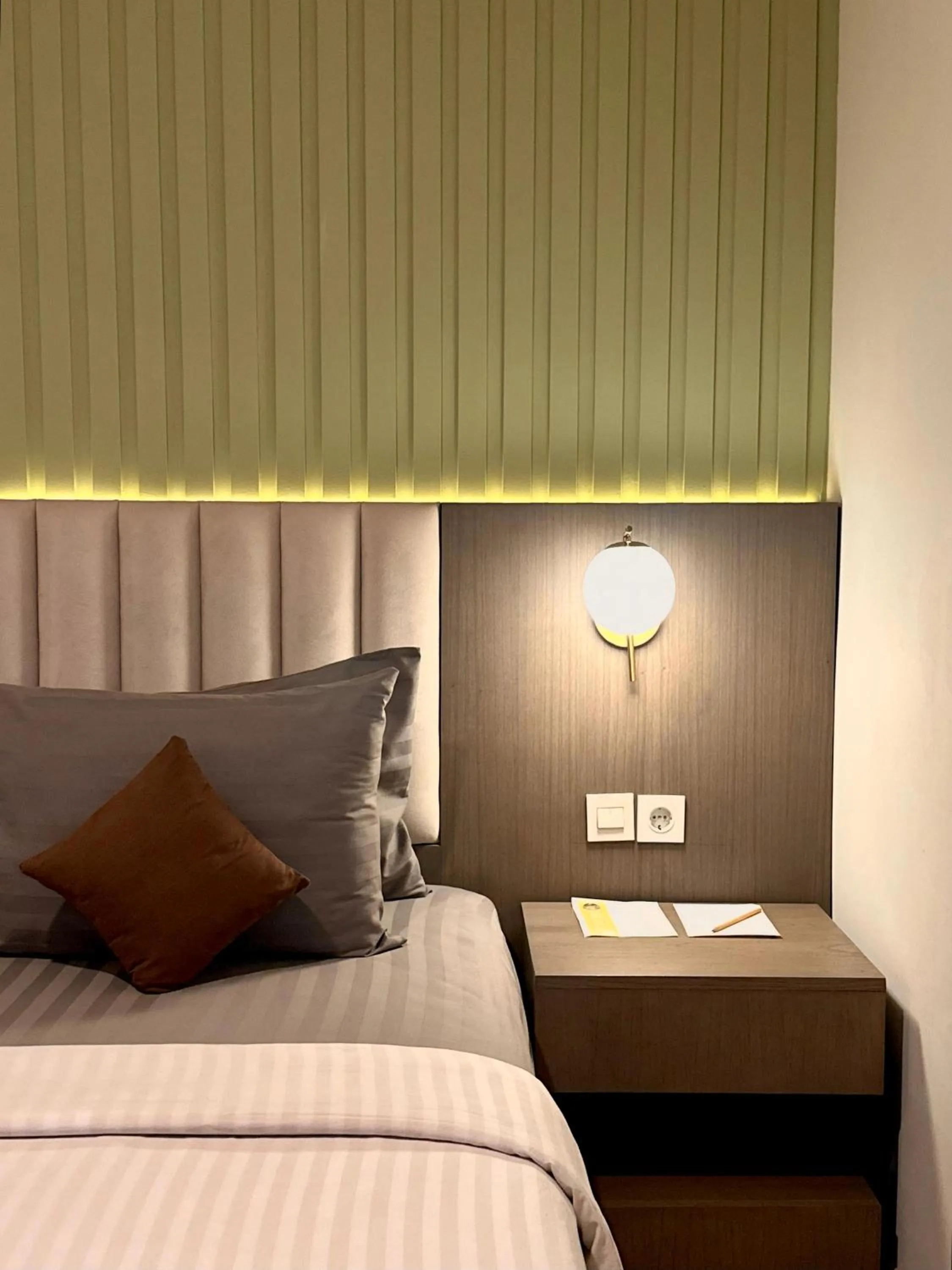 Bed in Xtra Hotel Bengkulu