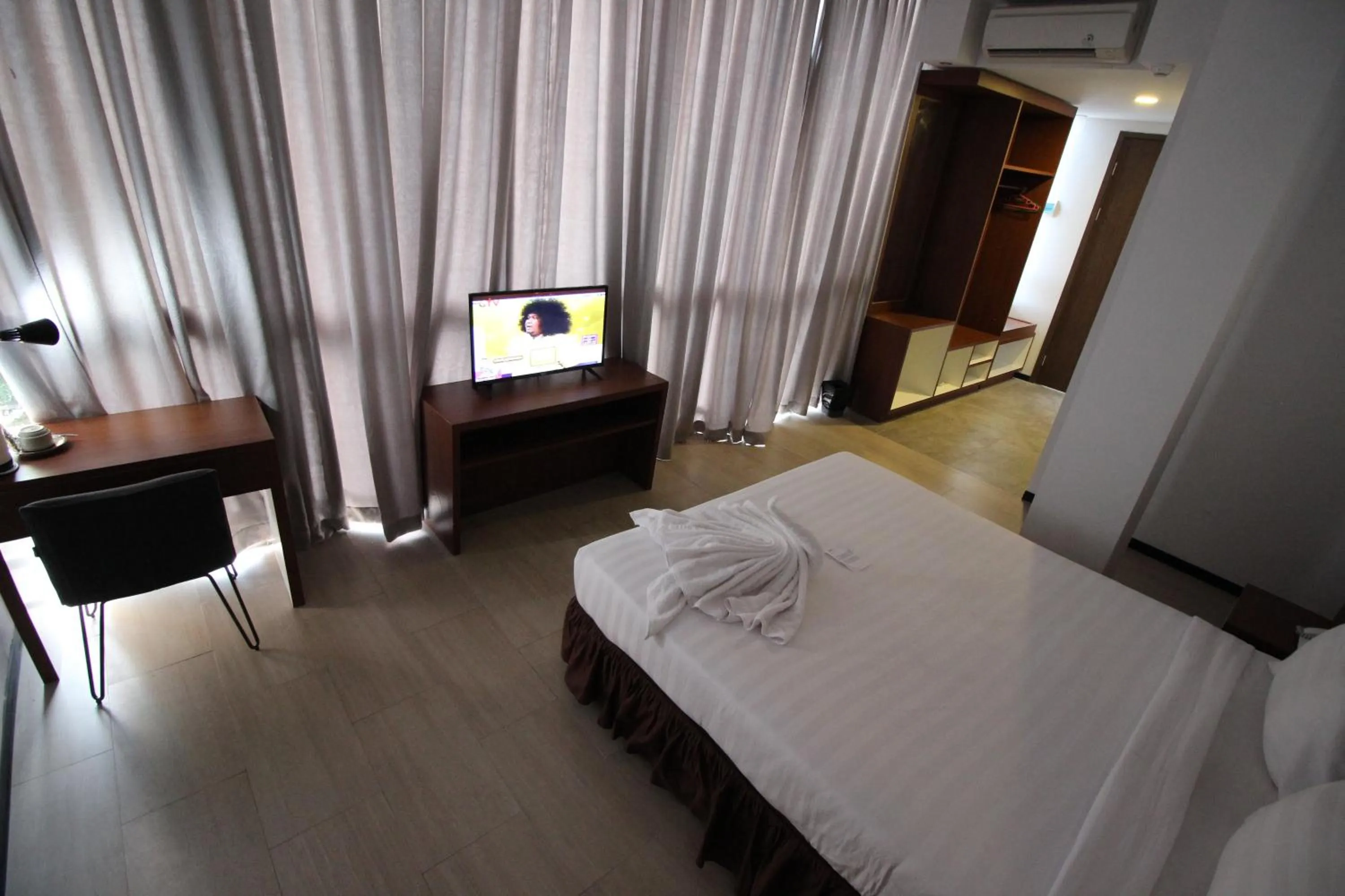 Bed in Xtra Hotel Bengkulu